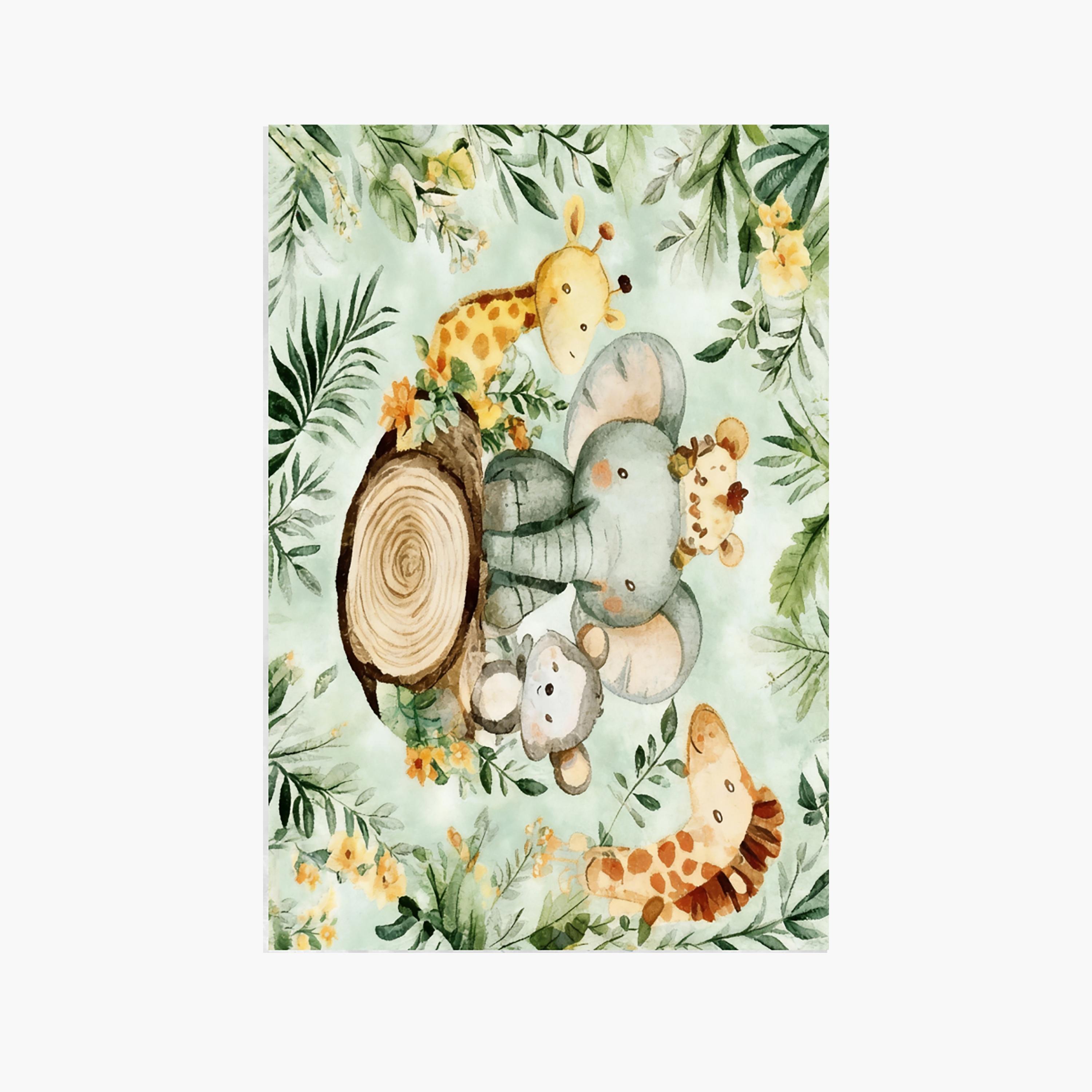 Factory Price Animal Kingdom Cushion Play Mat Rug - 160 x 200 cm-baby-nursery-roomdecor-image-1