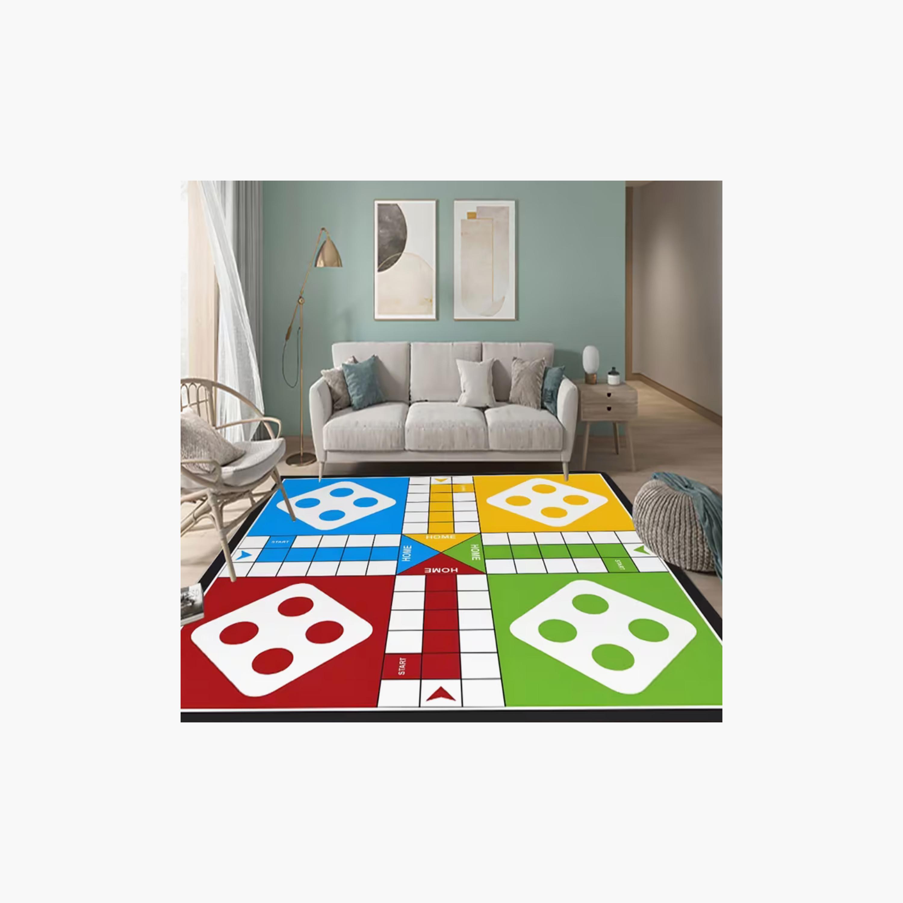 Factory Price Ludo Cushion Play Mat Rug - 160 x 200 cm-baby-nursery-roomdecor-image-2