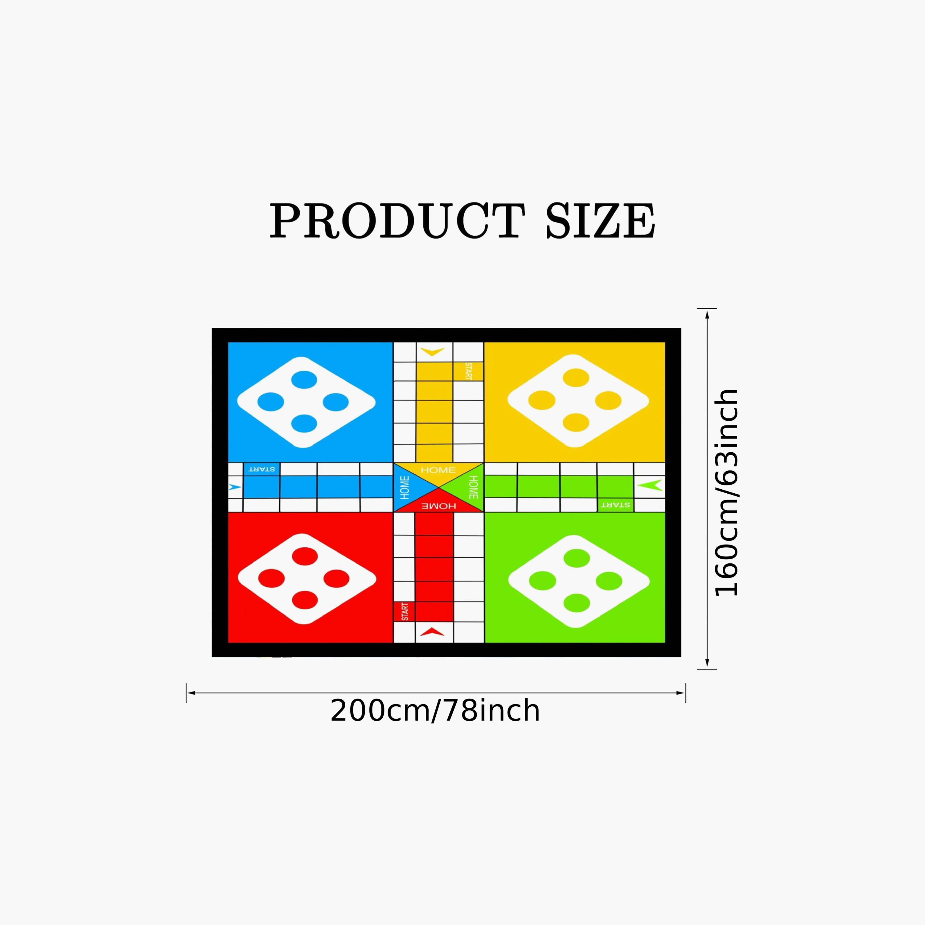 Factory Price Ludo Cushion Play Mat Rug - 160 x 200 cm-baby-nursery-roomdecor-image-6