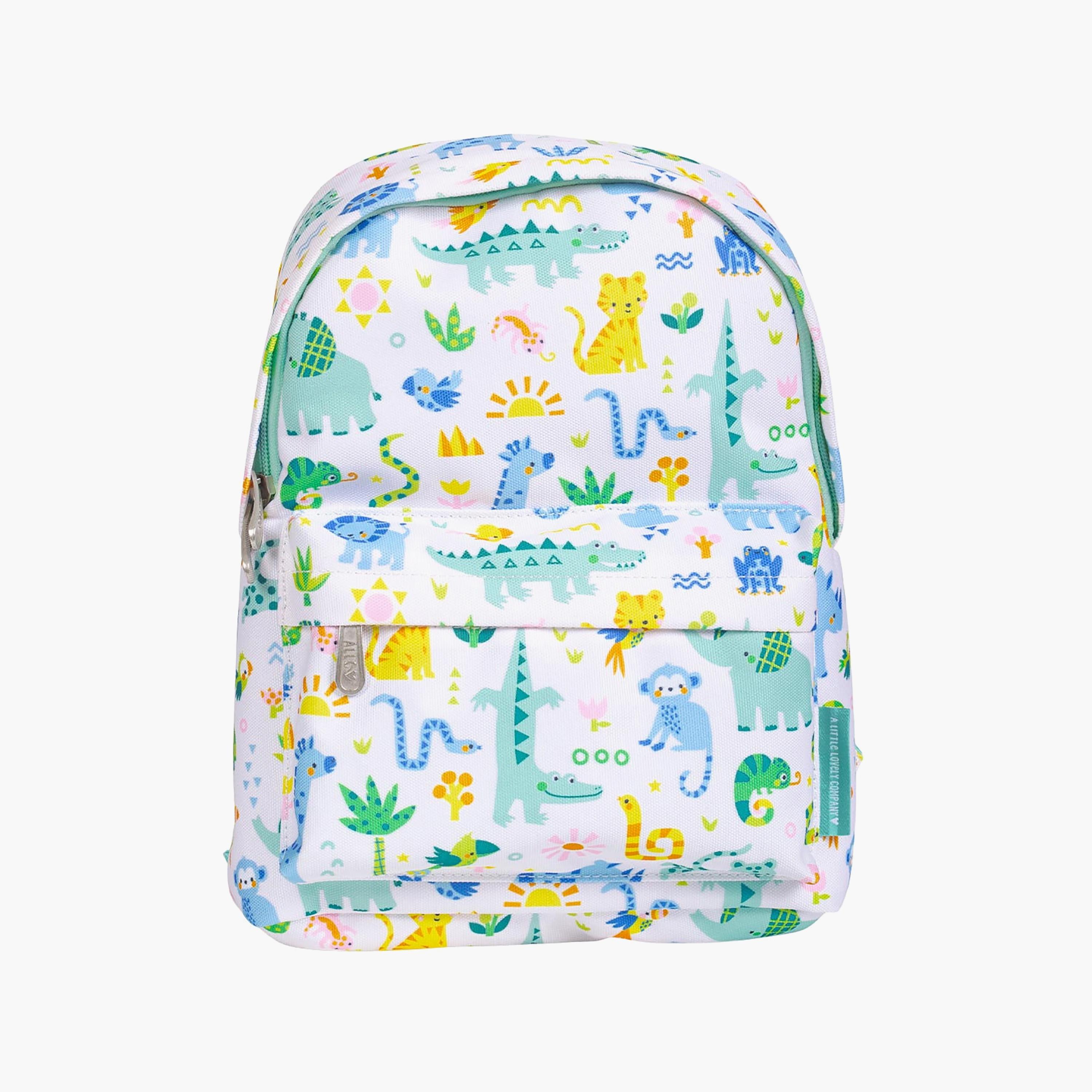 A Little Lovely Company Jungle Backpack for Boys 3-5 Yrs with Adjustable Straps - 30 cm-school-bagsandbackpacks-backpacks-image-1