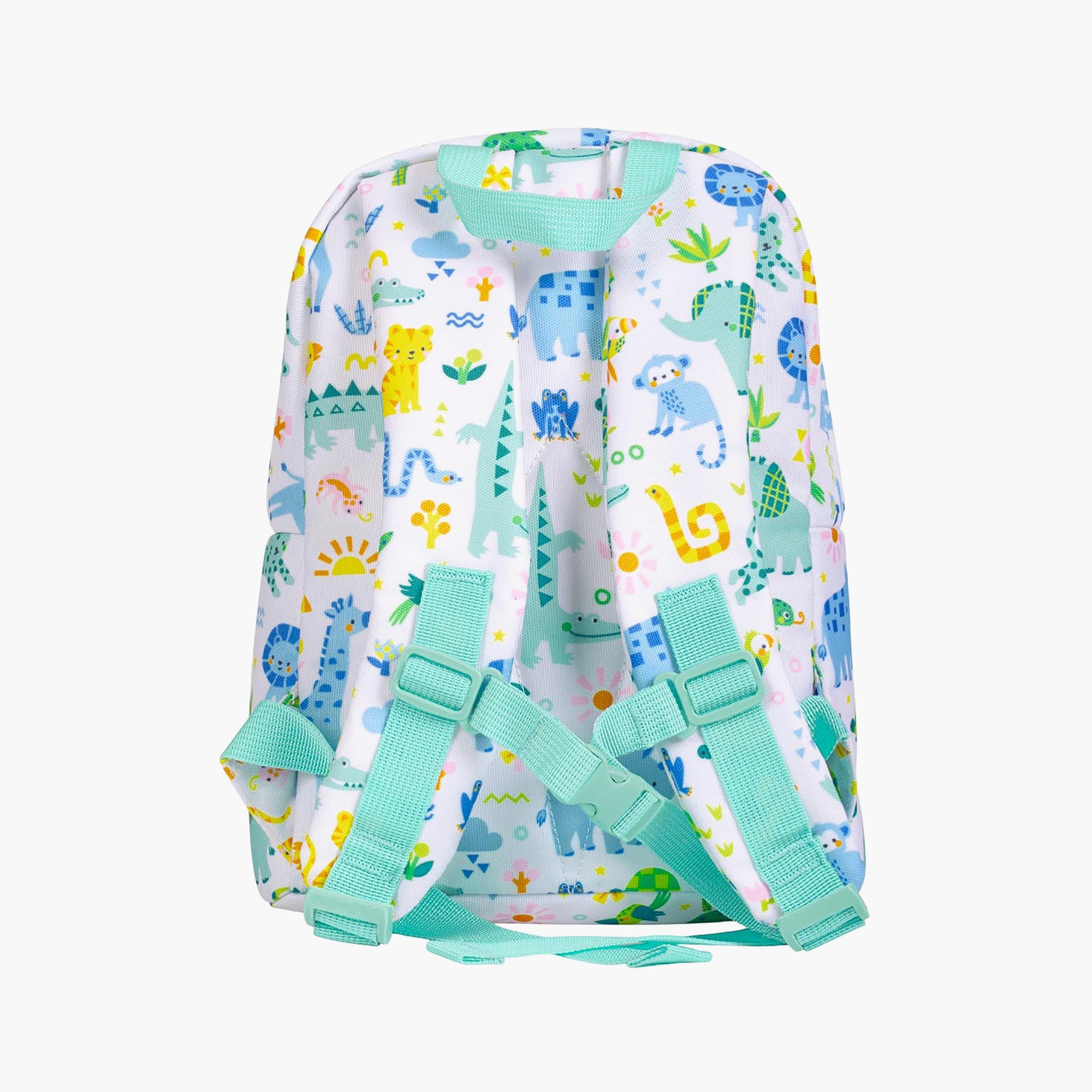 A Little Lovely Company Jungle Backpack for Boys 3-5 Yrs with Adjustable Straps - 30 cm-school-bagsandbackpacks-backpacks-image-3
