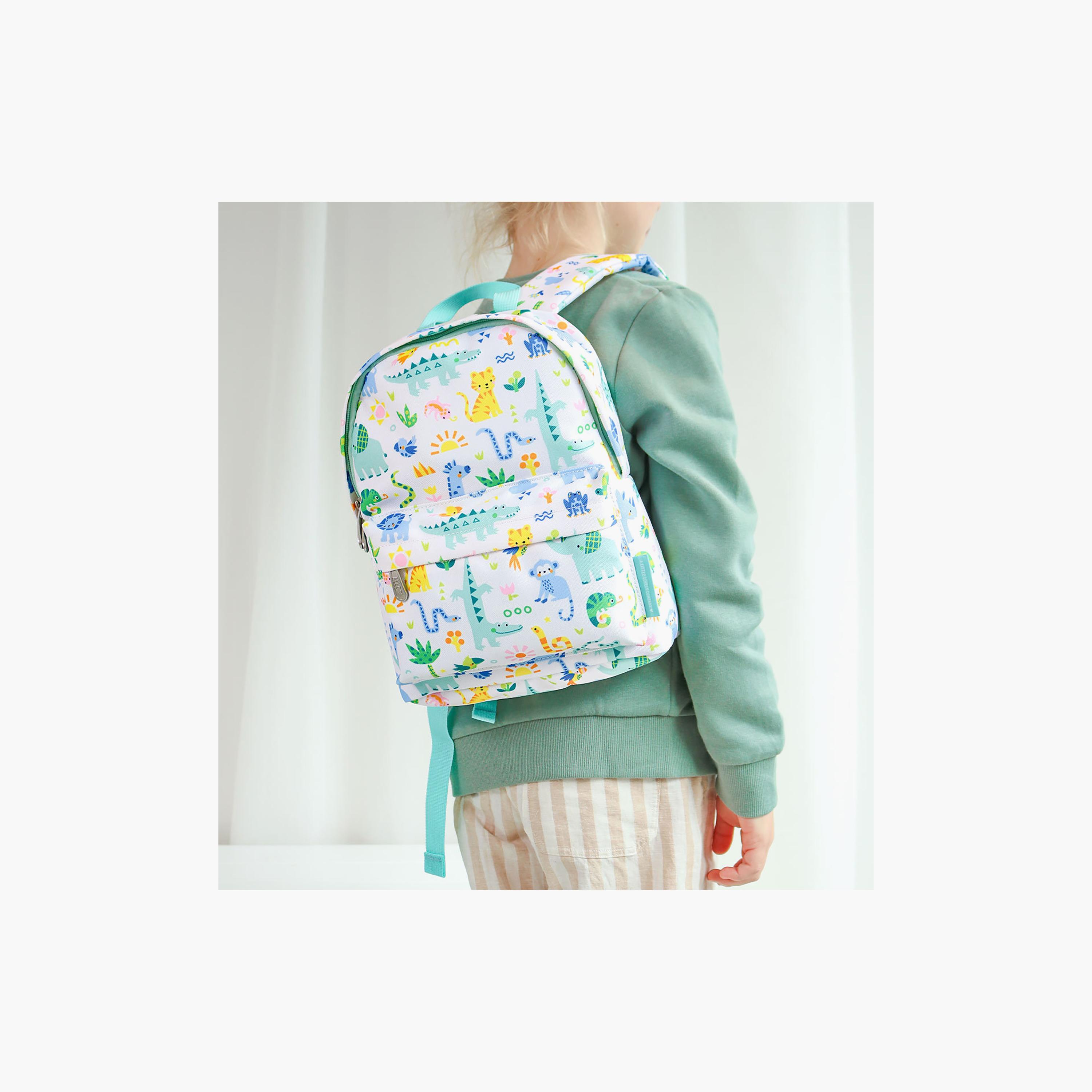 A Little Lovely Company Jungle Backpack for Boys 3-5 Yrs with Adjustable Straps - 30 cm-school-bagsandbackpacks-backpacks-image-4