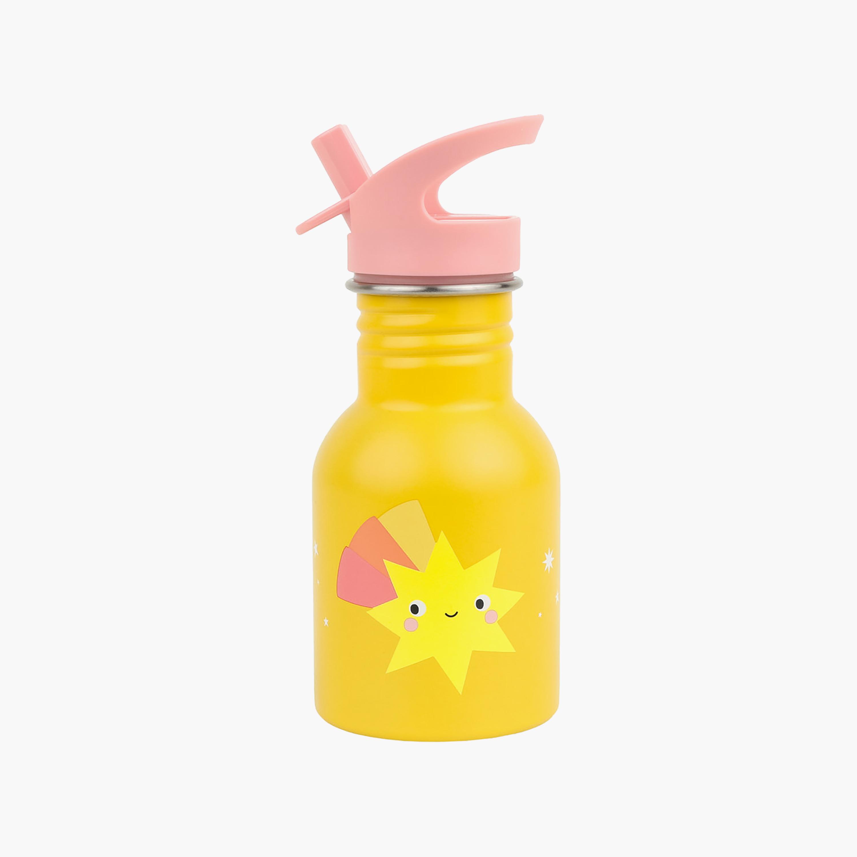 A Little Lovely Company Shooting Star Stainless Steel Water Bottle - 350 ml-school-waterbottles-image-1