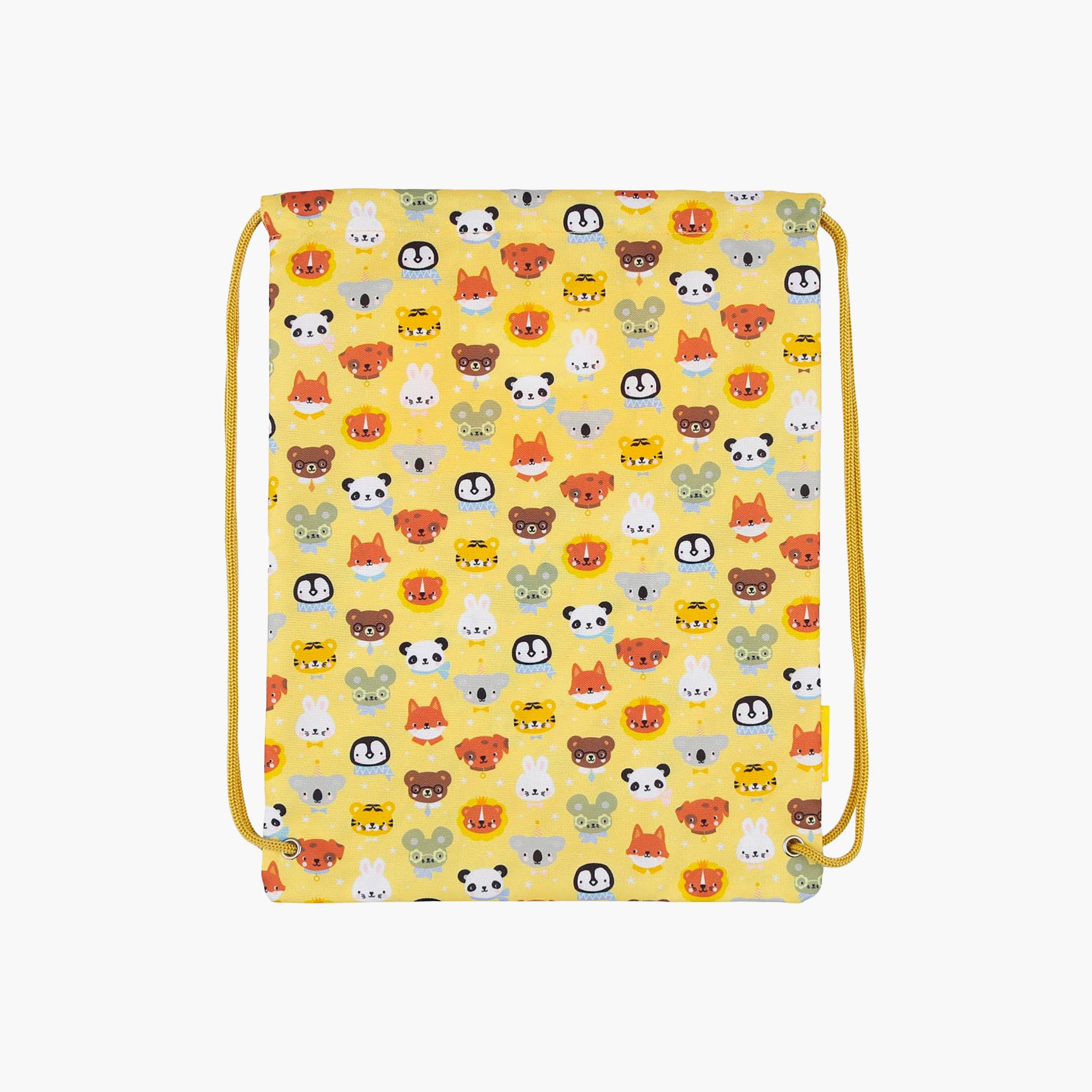 A Little Lovely Company Animal Friends Drawstring Bag for 3-5 Yrs - 42 cm-girls-accessories-bags-image-2