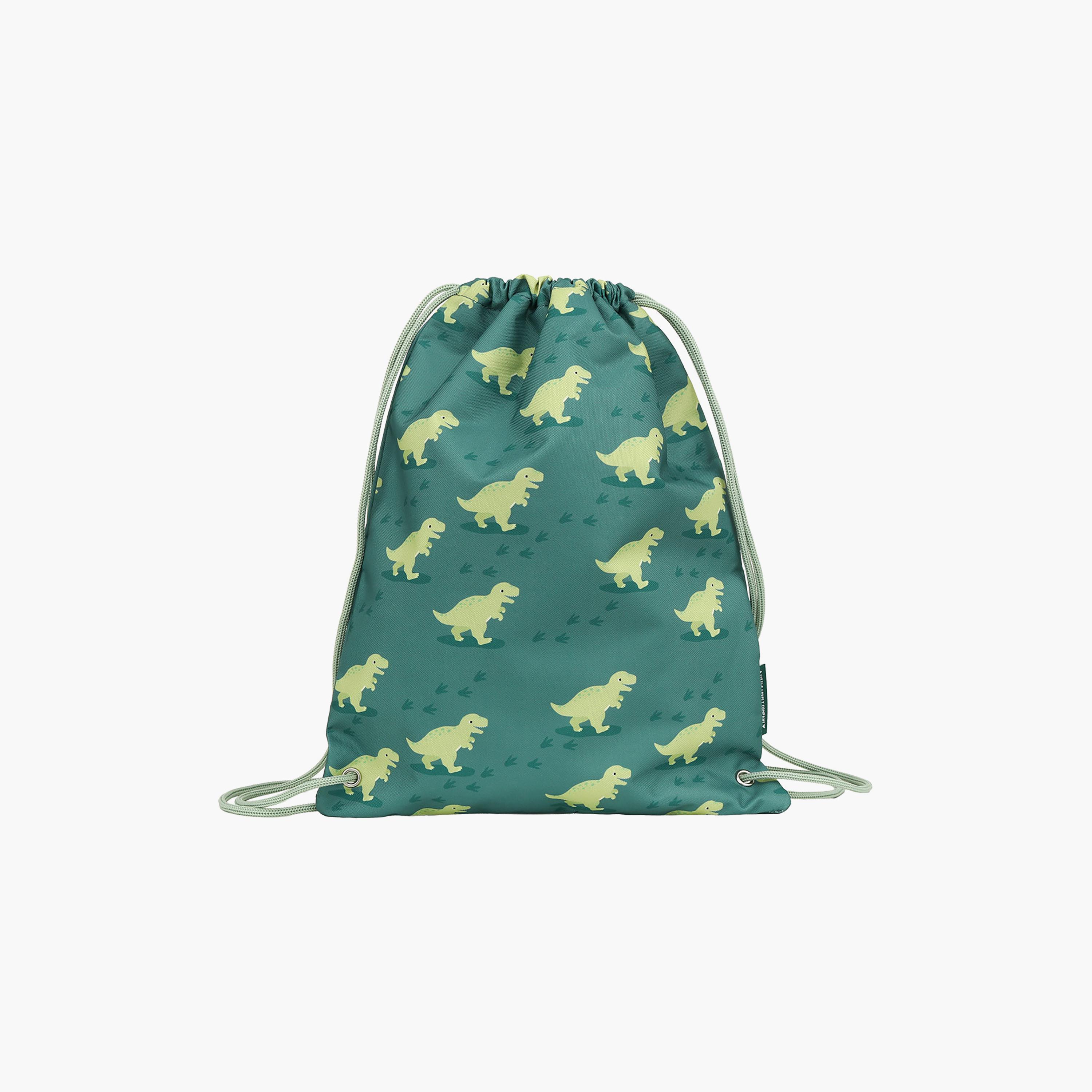 A Little Lovely Company Dinosaur Drawstring Bag for Boys 3-5 Yrs - 42 cm-boys-accessories-bagsandbackpacks-image-1