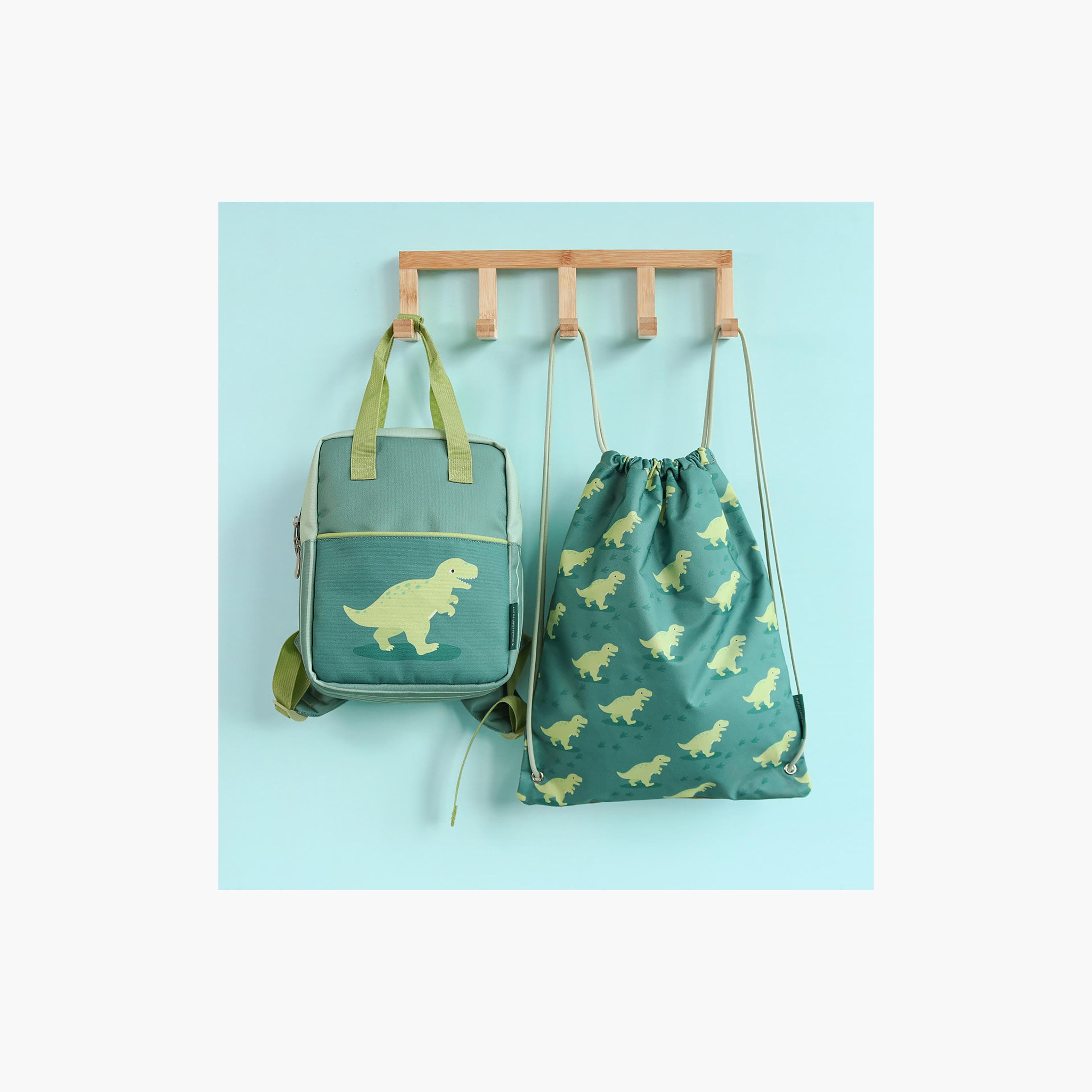 A Little Lovely Company Dinosaur Drawstring Bag for Boys 3-5 Yrs - 42 cm-boys-accessories-bagsandbackpacks-image-6