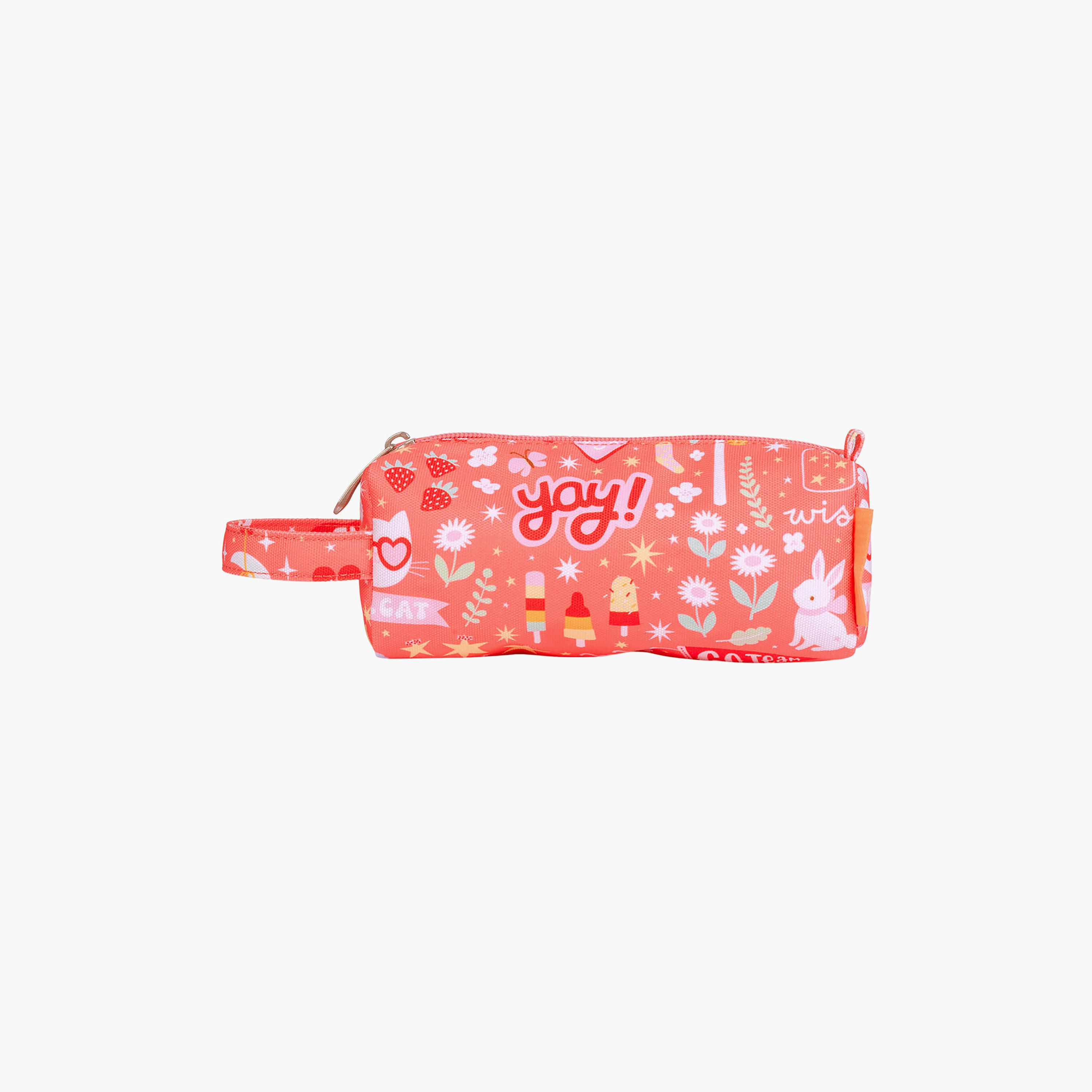 A Little Lovely Company Fun Pencil Case with Carry Strap - Polyester-school-stationery-pencilcases-image-1