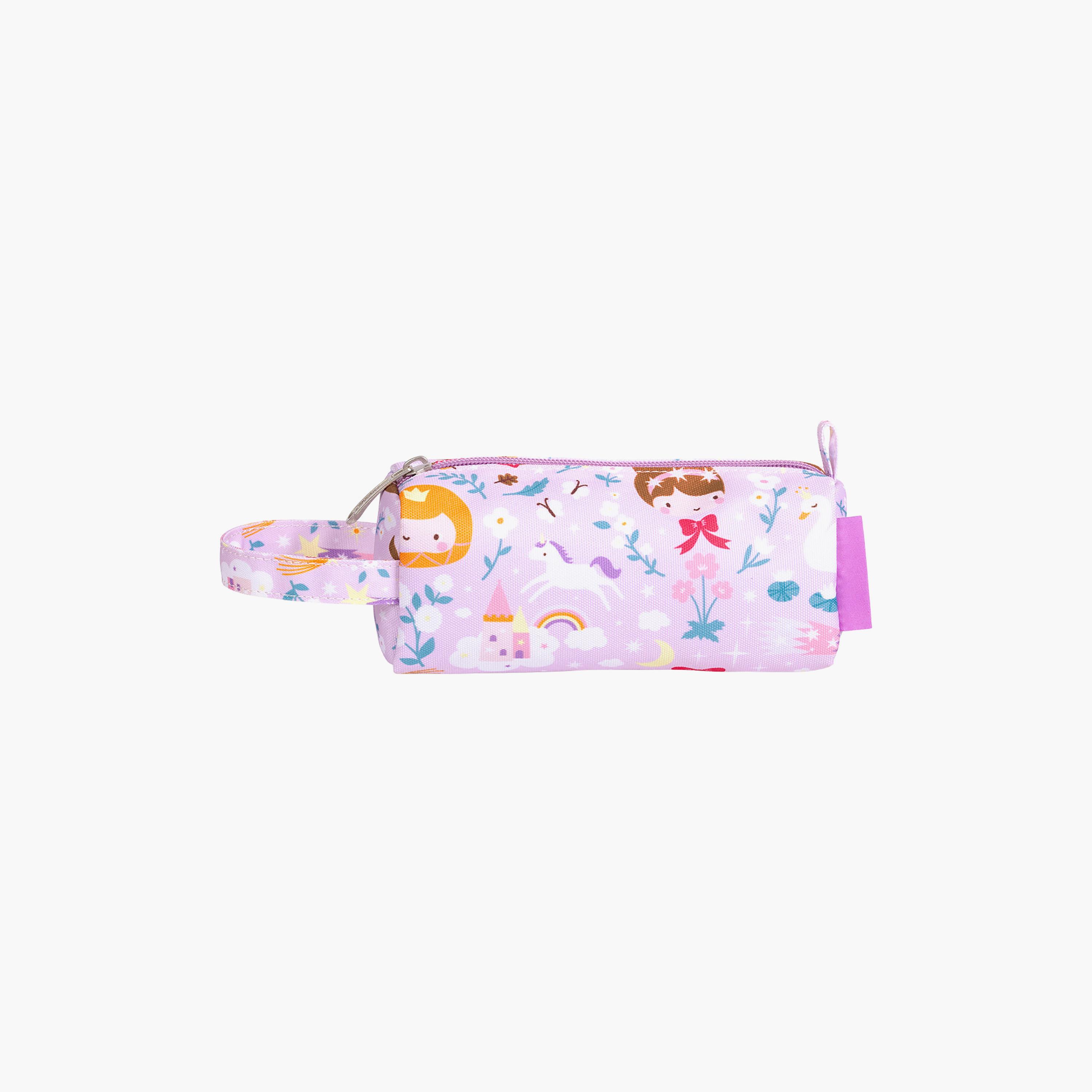 مقلمة أميرات مع حزام حمل - بوليستر من إيه ليتل لوفلي كومباني-school-stationery-pencilcases-image-1