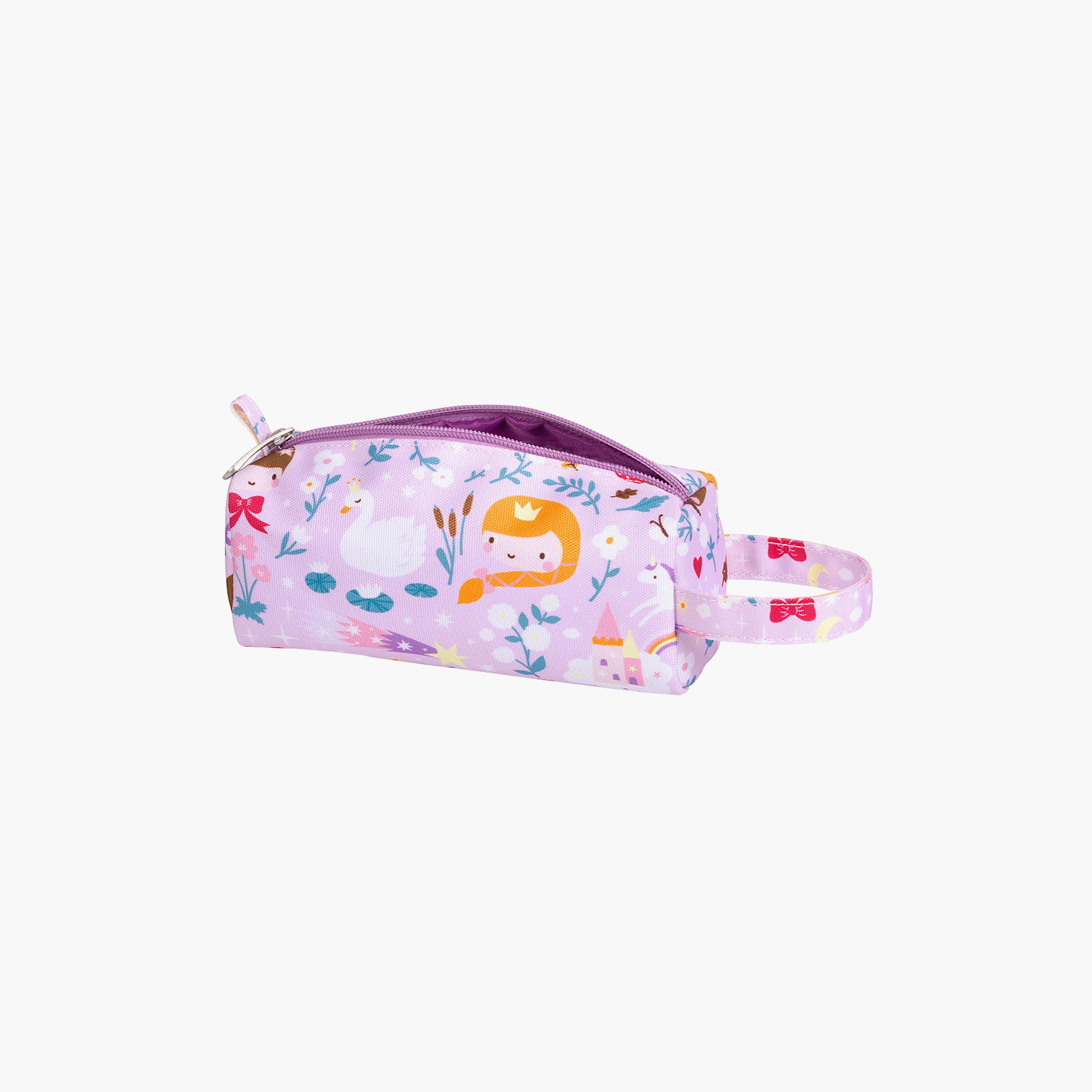 مقلمة أميرات مع حزام حمل - بوليستر من إيه ليتل لوفلي كومباني-school-stationery-pencilcases-image-2