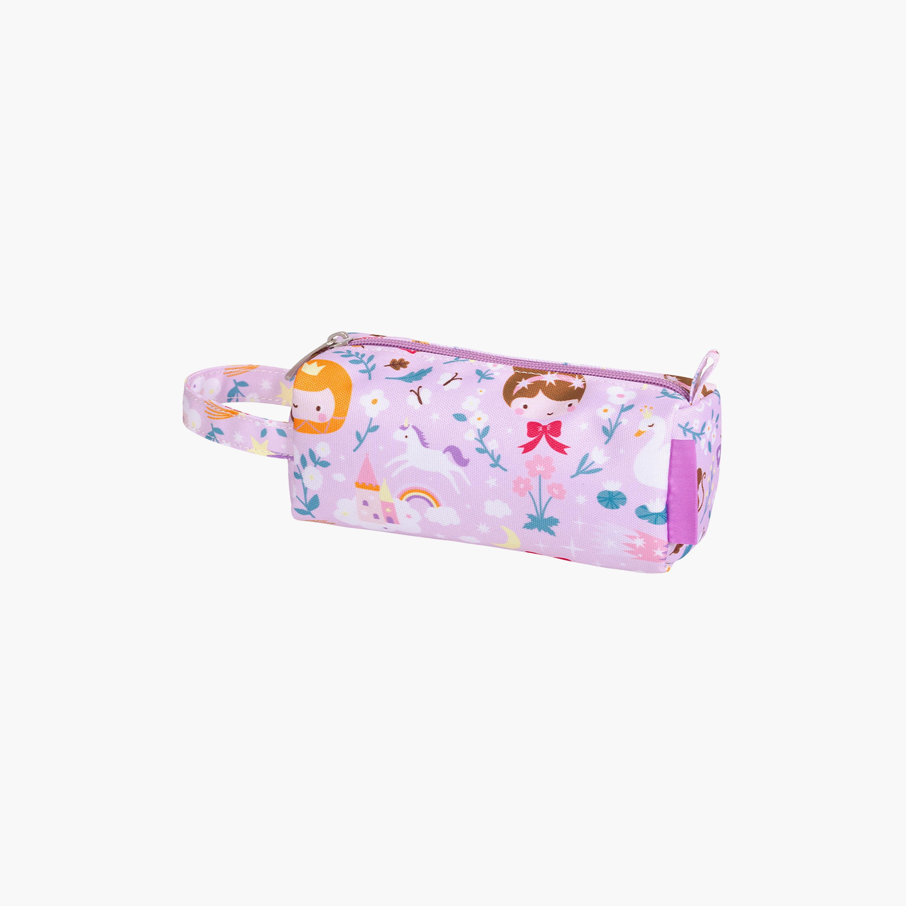 مقلمة أميرات مع حزام حمل - بوليستر من إيه ليتل لوفلي كومباني-school-stationery-pencilcases-image-3