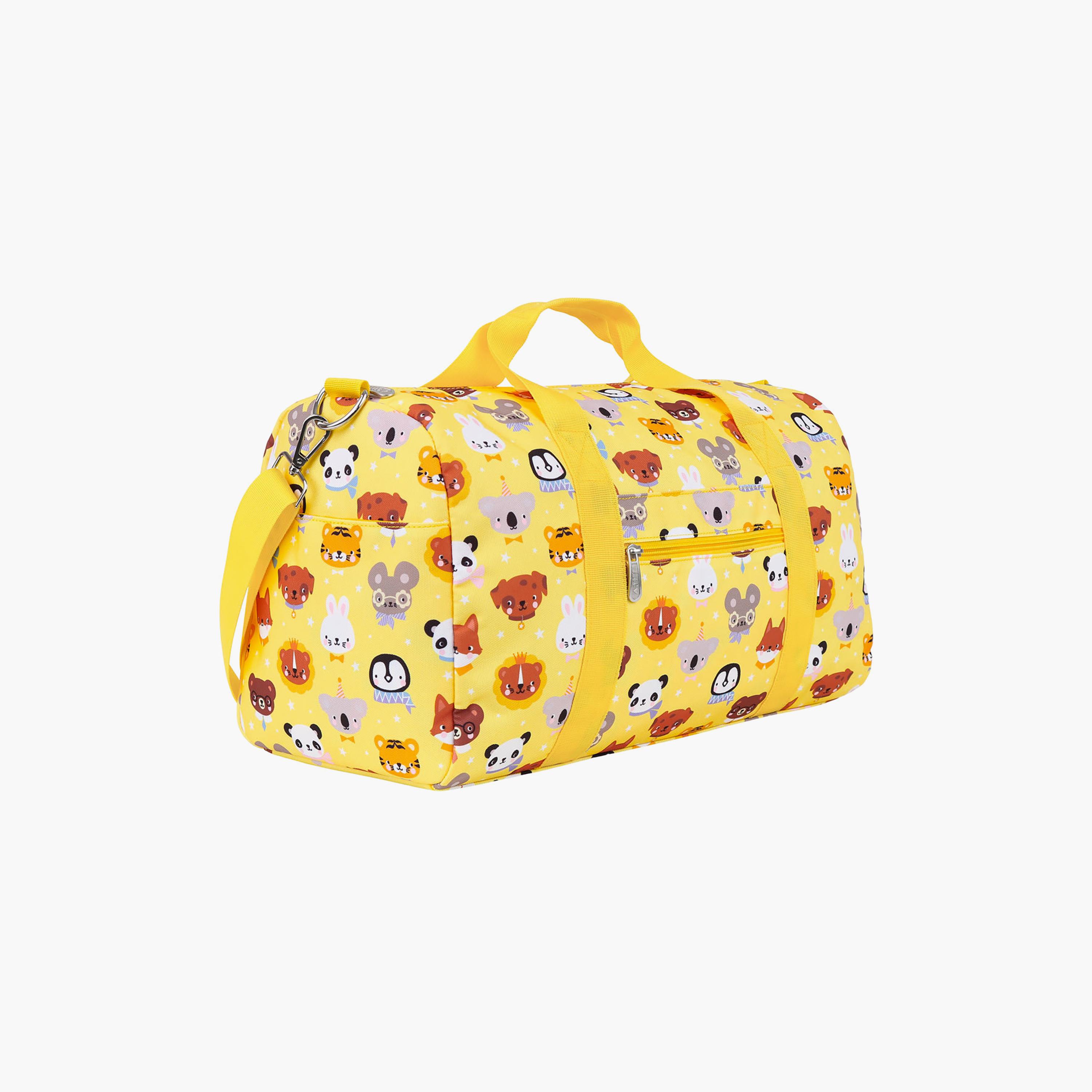 حقيبة سفر بتصميم أصدقاء الحيوانات بمقبضين - 26 لترًا من إيه ليتل لوفلي كومباني-baby-gear-travelaccessories-image-2