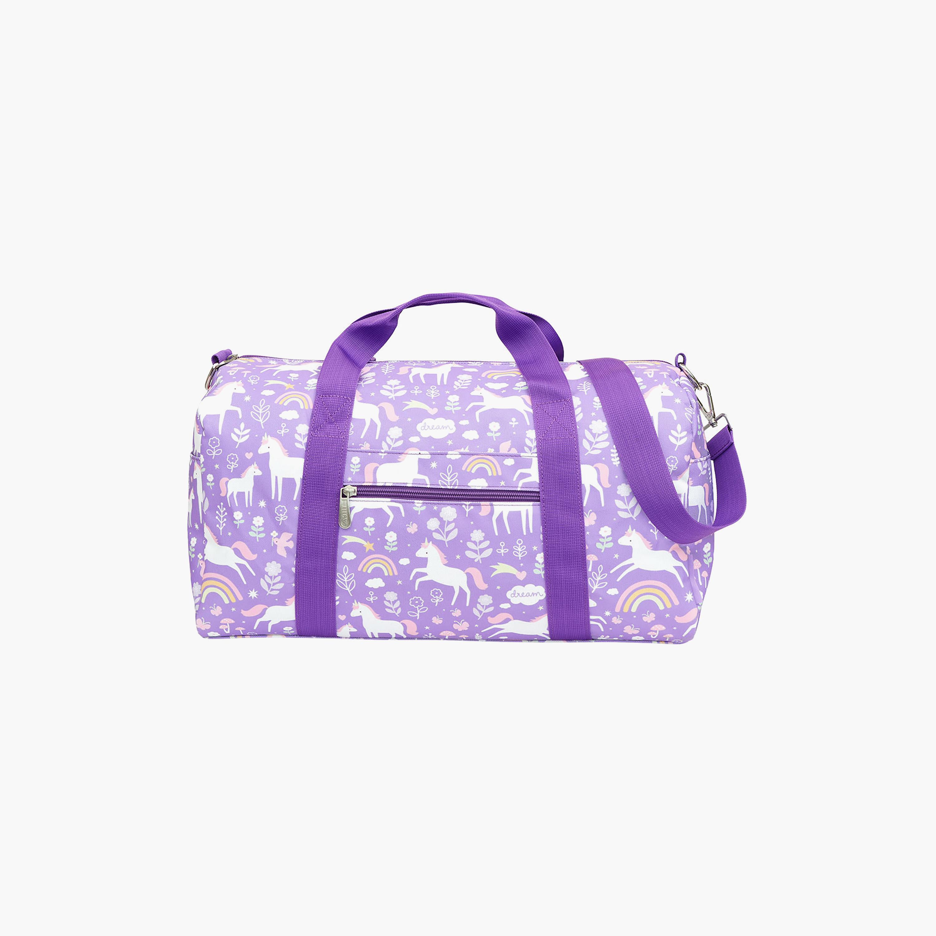 A Little Lovely Company Unicorn Dreams Travel Bag with Dual Handles - 26 L-baby-gear-travelaccessories-image-1