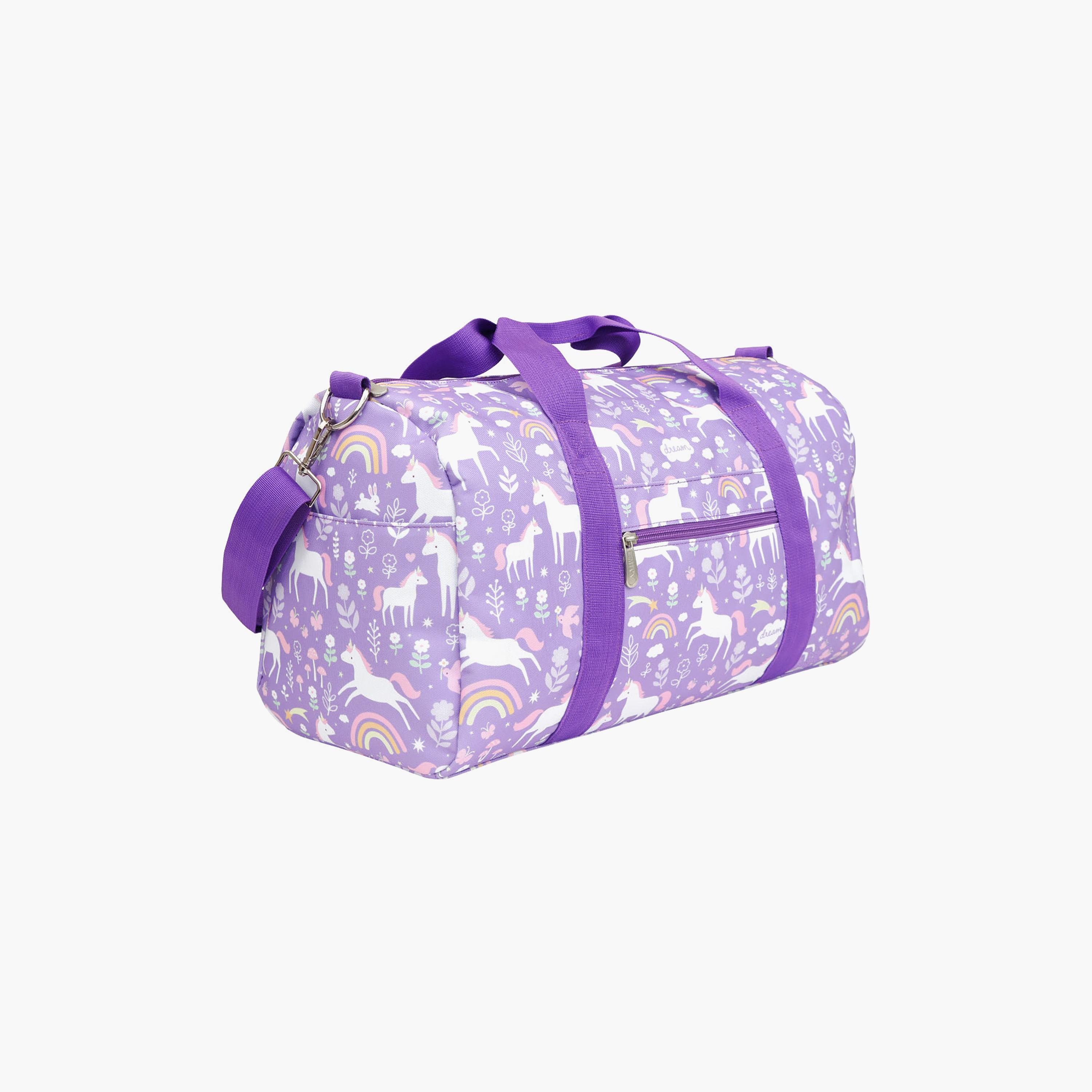 A Little Lovely Company Unicorn Dreams Travel Bag with Dual Handles - 26 L-baby-gear-travelaccessories-image-3