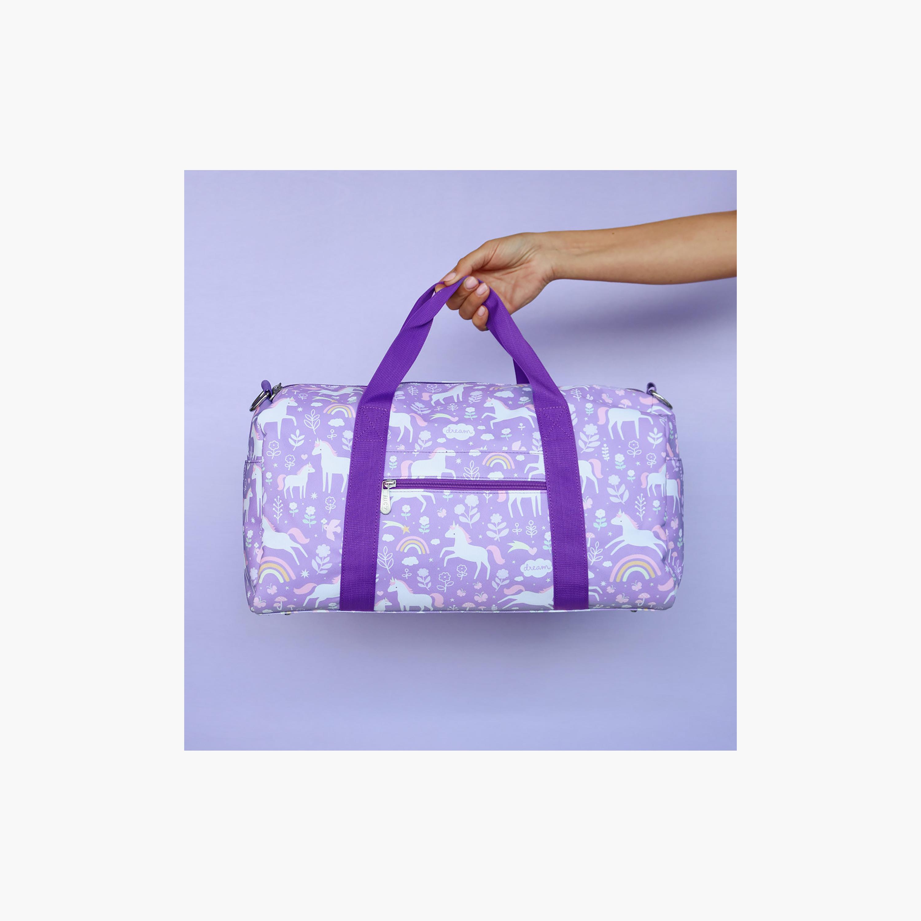 A Little Lovely Company Unicorn Dreams Travel Bag with Dual Handles - 26 L-baby-gear-travelaccessories-image-5
