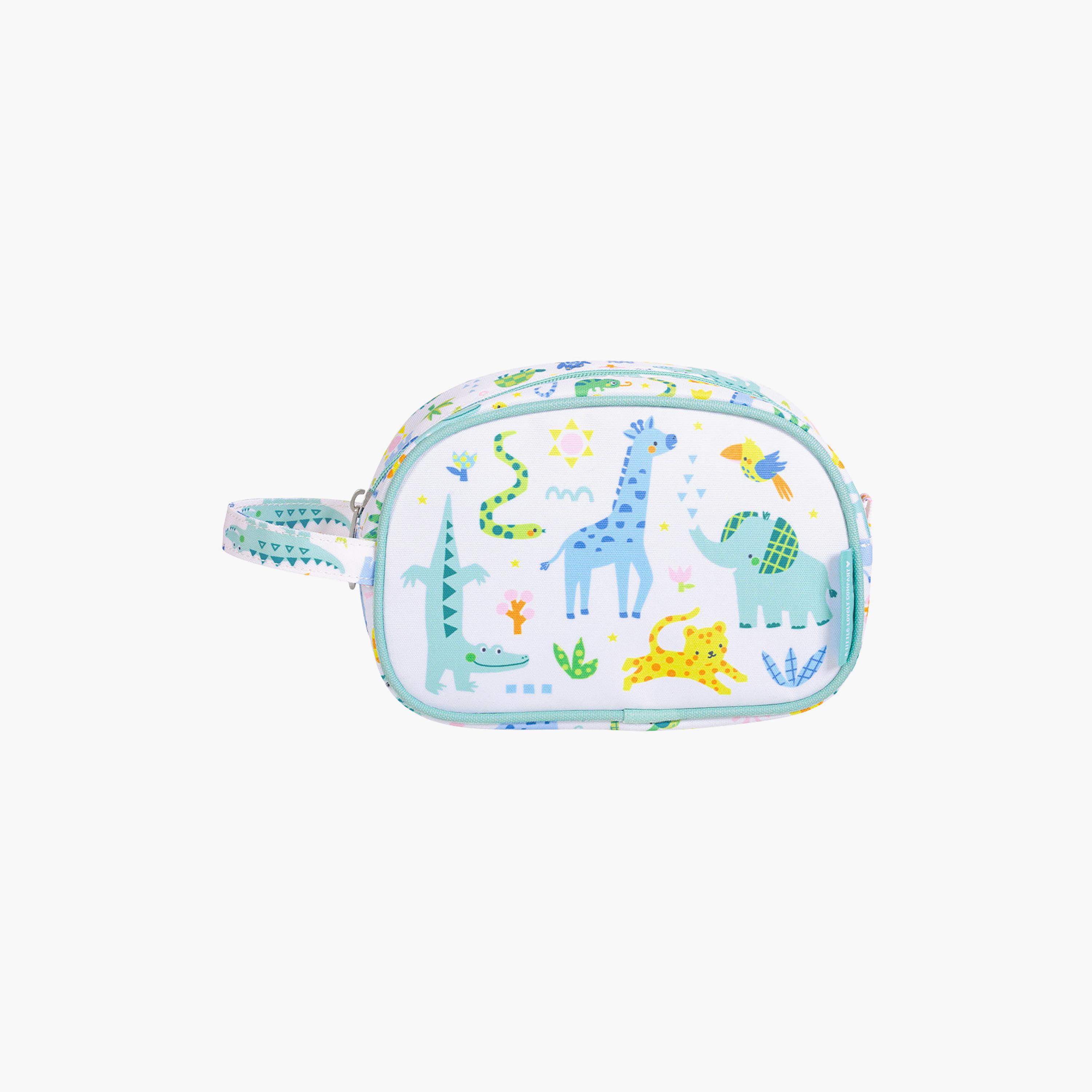 A Little Lovely Company Jungle Toiletry Bag with Carry Strap-boys-accessories-bagsandbackpacks-image-1