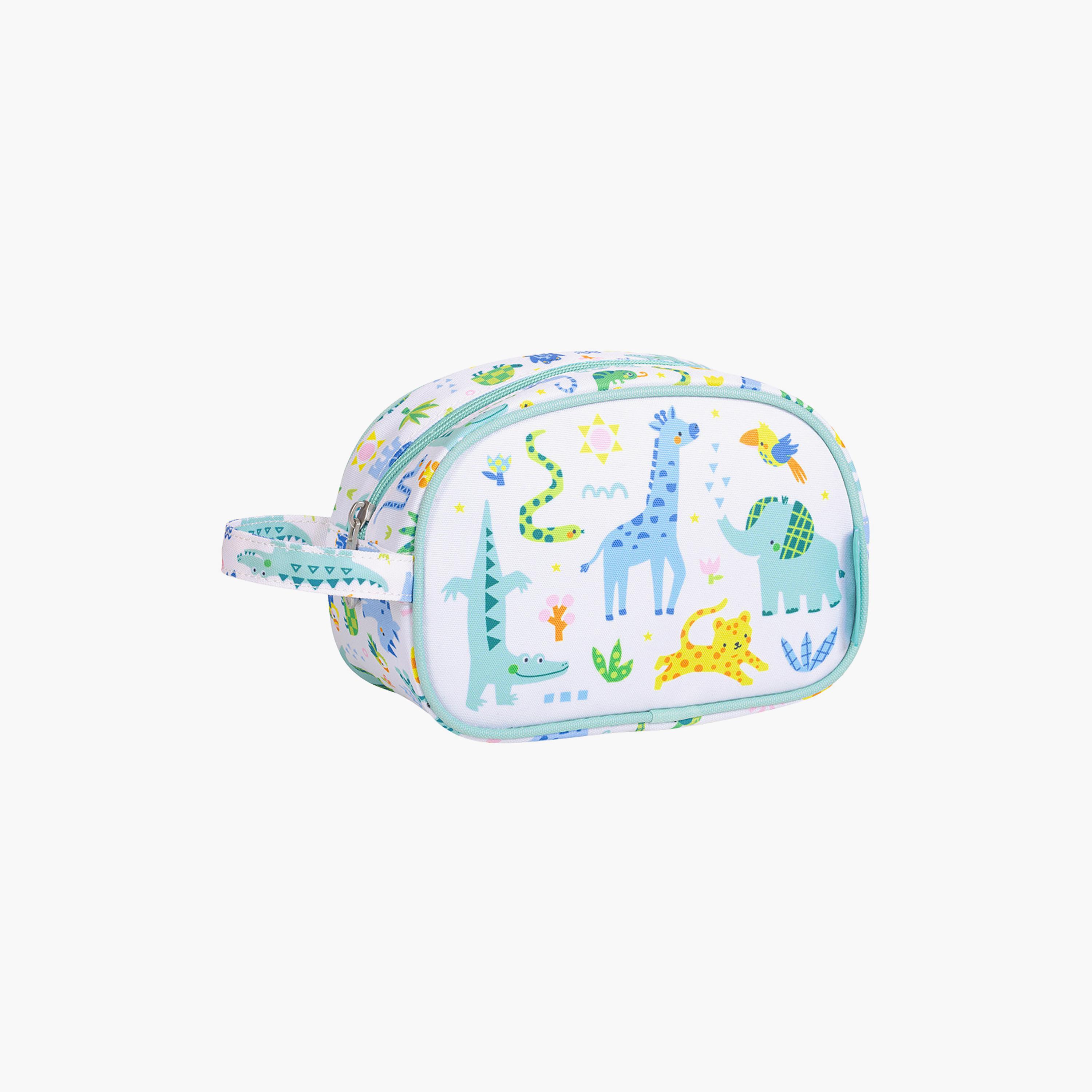 A Little Lovely Company Jungle Toiletry Bag with Carry Strap-boys-accessories-bagsandbackpacks-image-2