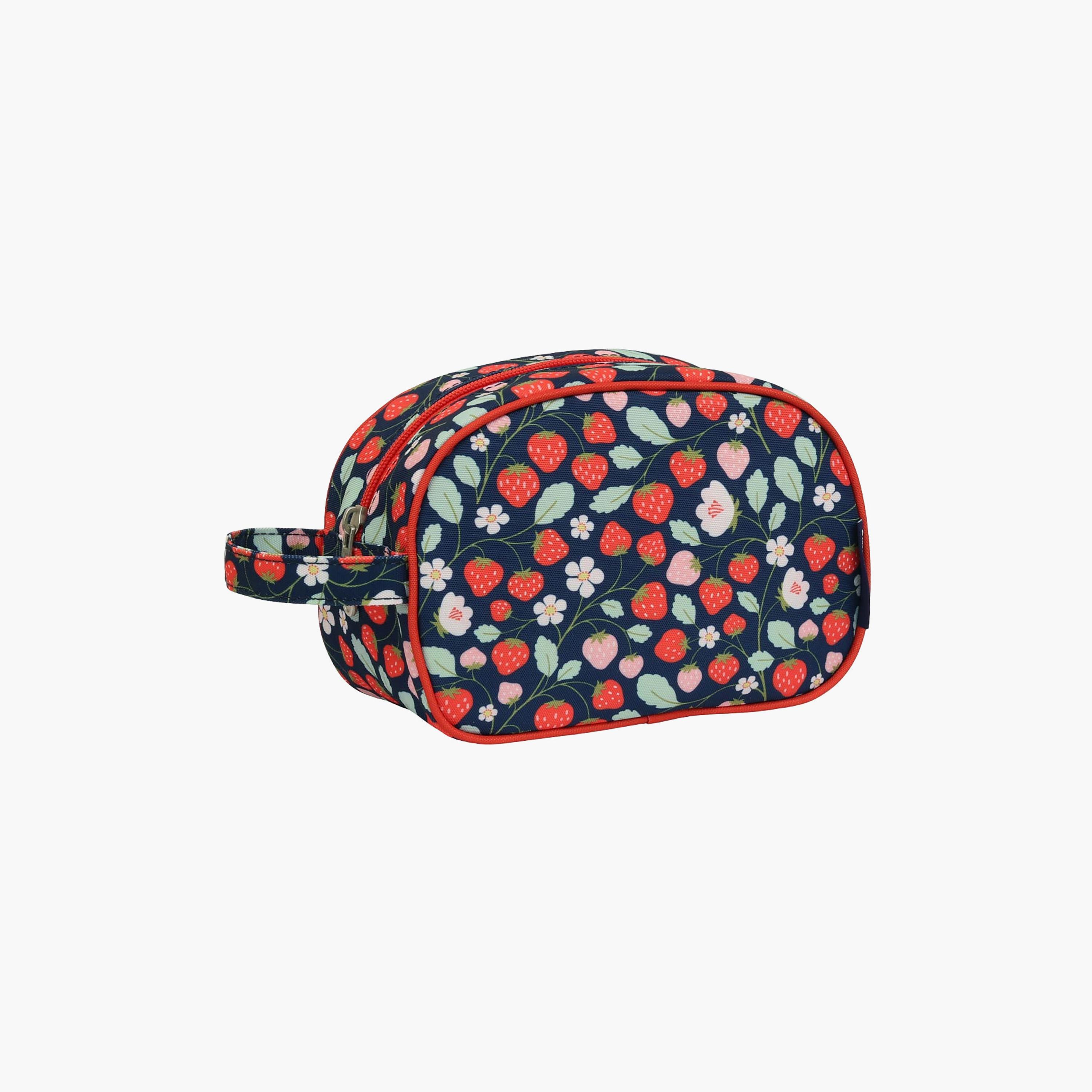 حقيبة أدوات تجميل بنقشة الفراولة مع حزام من إيه ليتل لوفلي كومباني-girls-accessories-bags-image-2