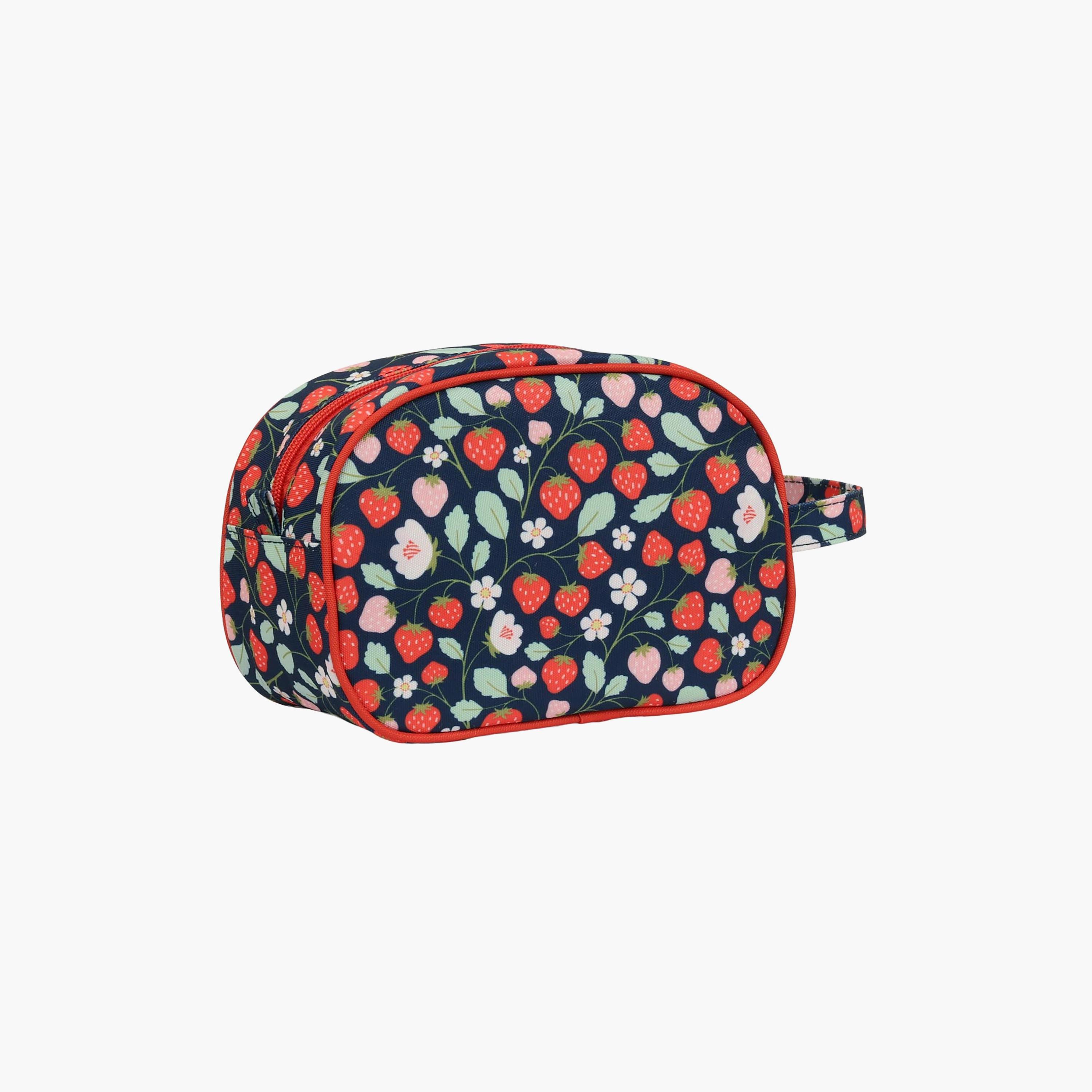 حقيبة أدوات تجميل بنقشة الفراولة مع حزام من إيه ليتل لوفلي كومباني-girls-accessories-bags-image-3