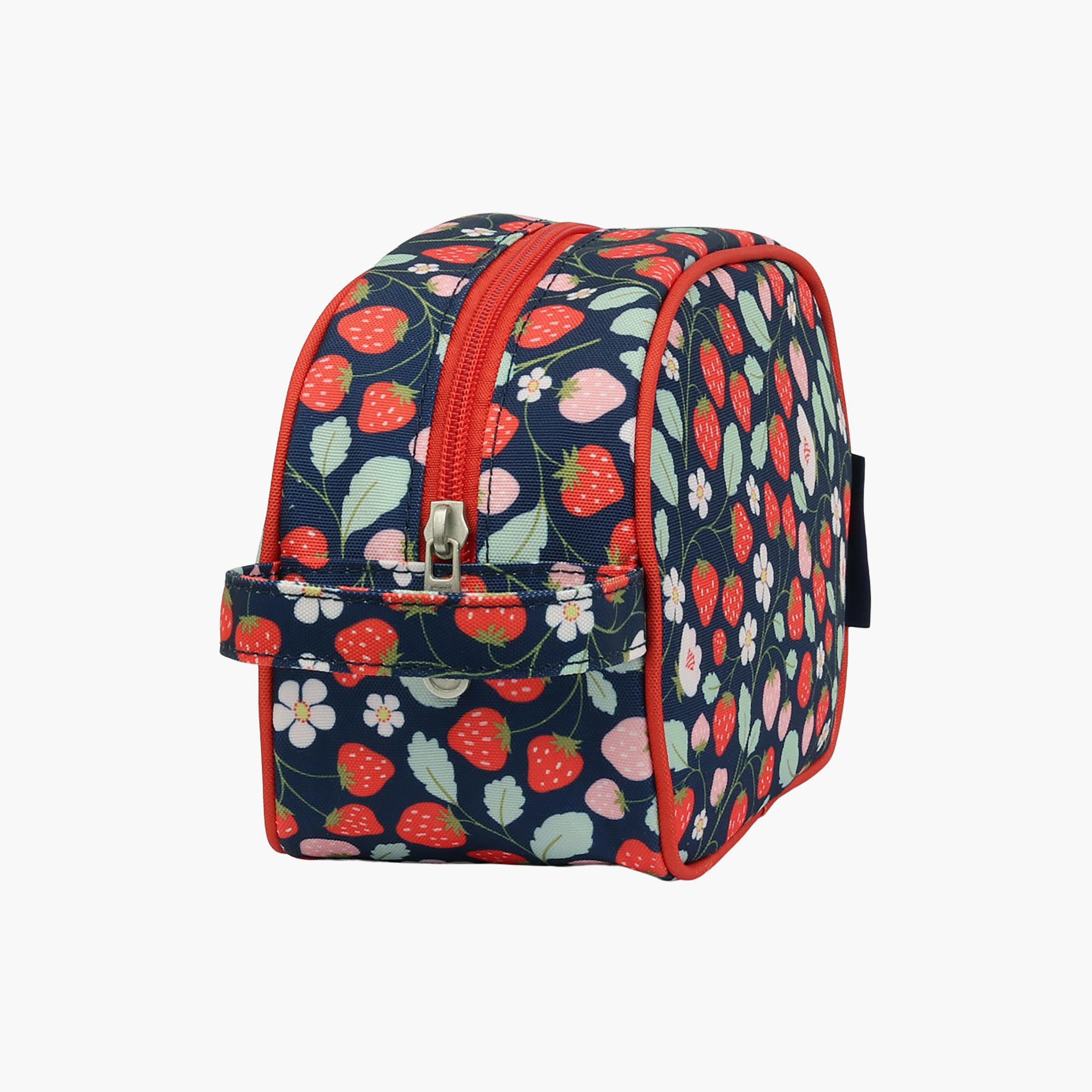 حقيبة أدوات تجميل بنقشة الفراولة مع حزام من إيه ليتل لوفلي كومباني-girls-accessories-bags-image-4