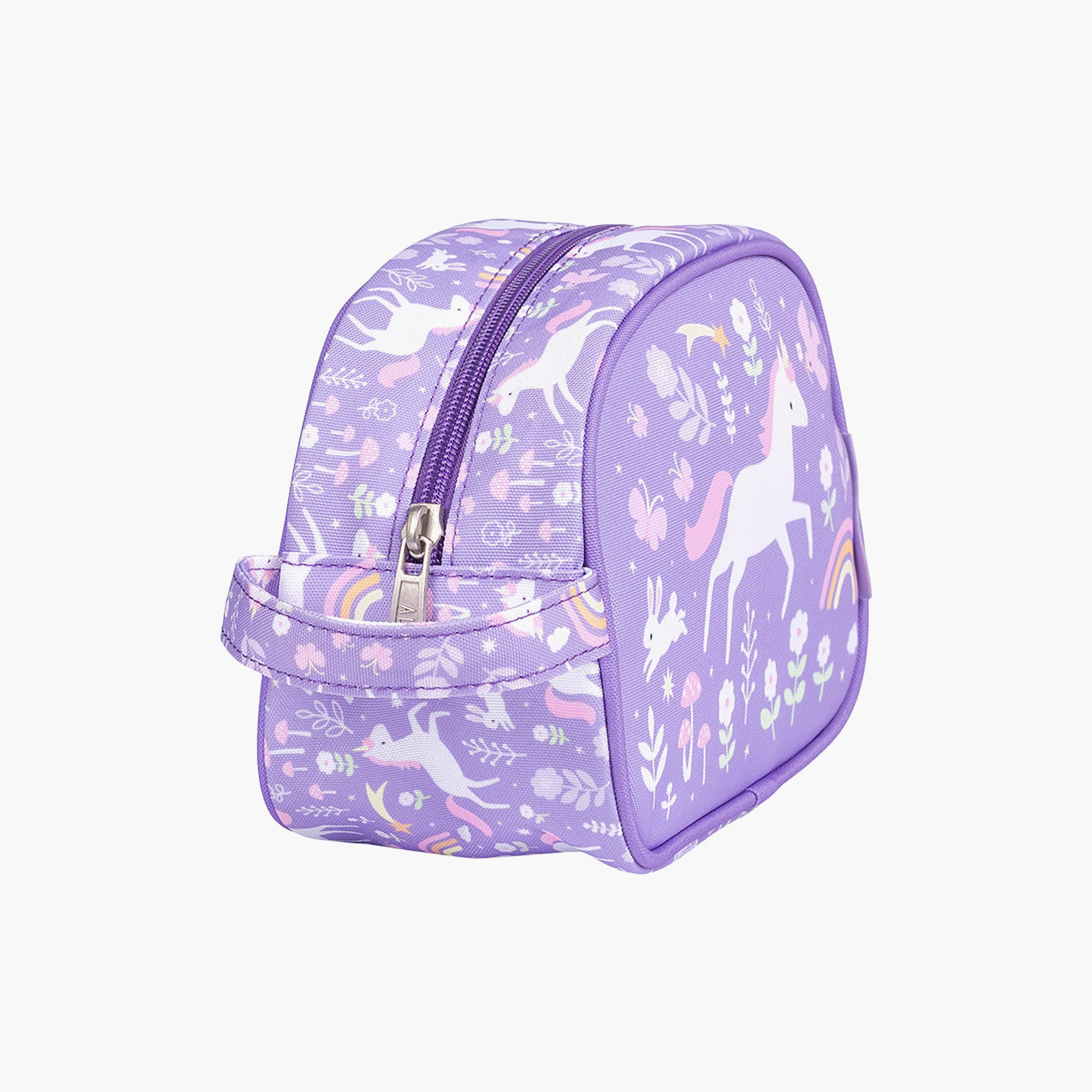 A Little Lovely Company Unicorn Dreams Toiletry Bag with Strap-girls-accessories-bags-image-5