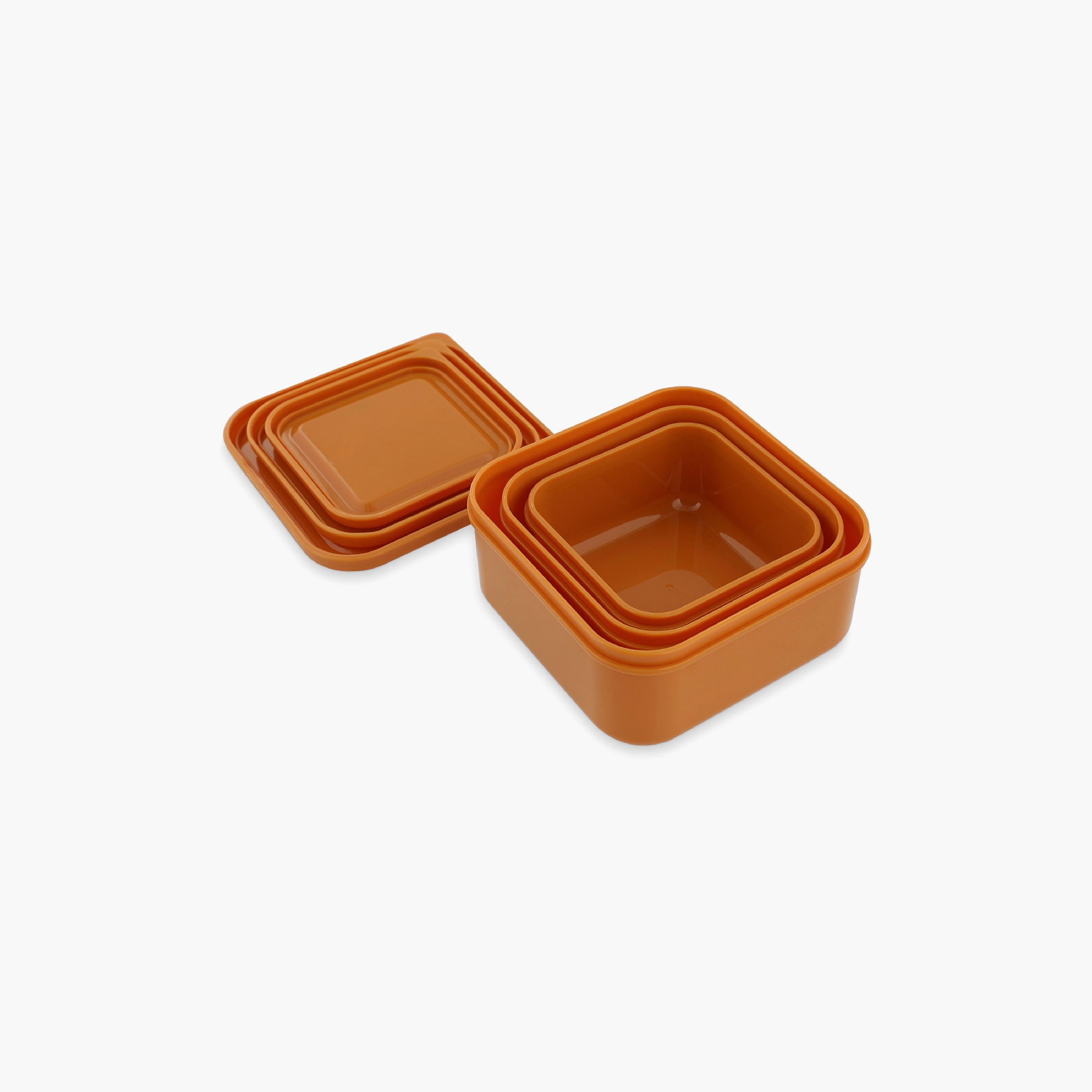 Trixie Mr. Fox Snack Box Nesting Set for 3-5 Yrs with Leakproof Lids-school-lunchessentials-lunchboxes-image-4