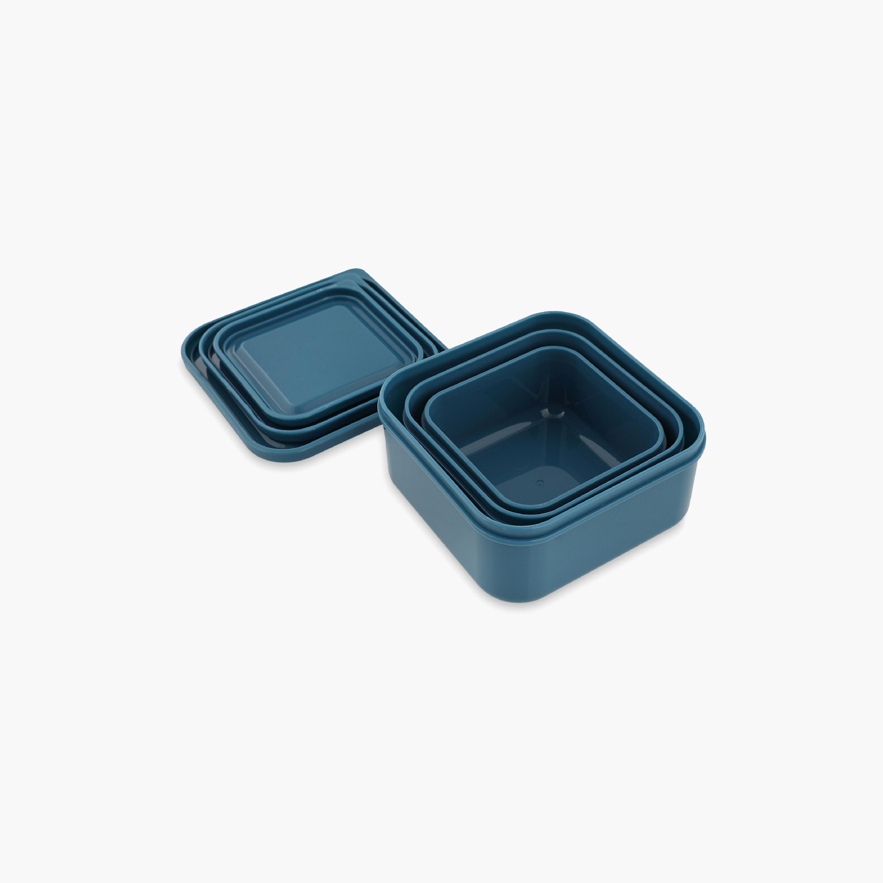 Trixie Mr. Triceratops Snack Box Nesting Set for Boys 3-5 Yrs with Leakproof Lids-school-lunchessentials-lunchboxes-image-4