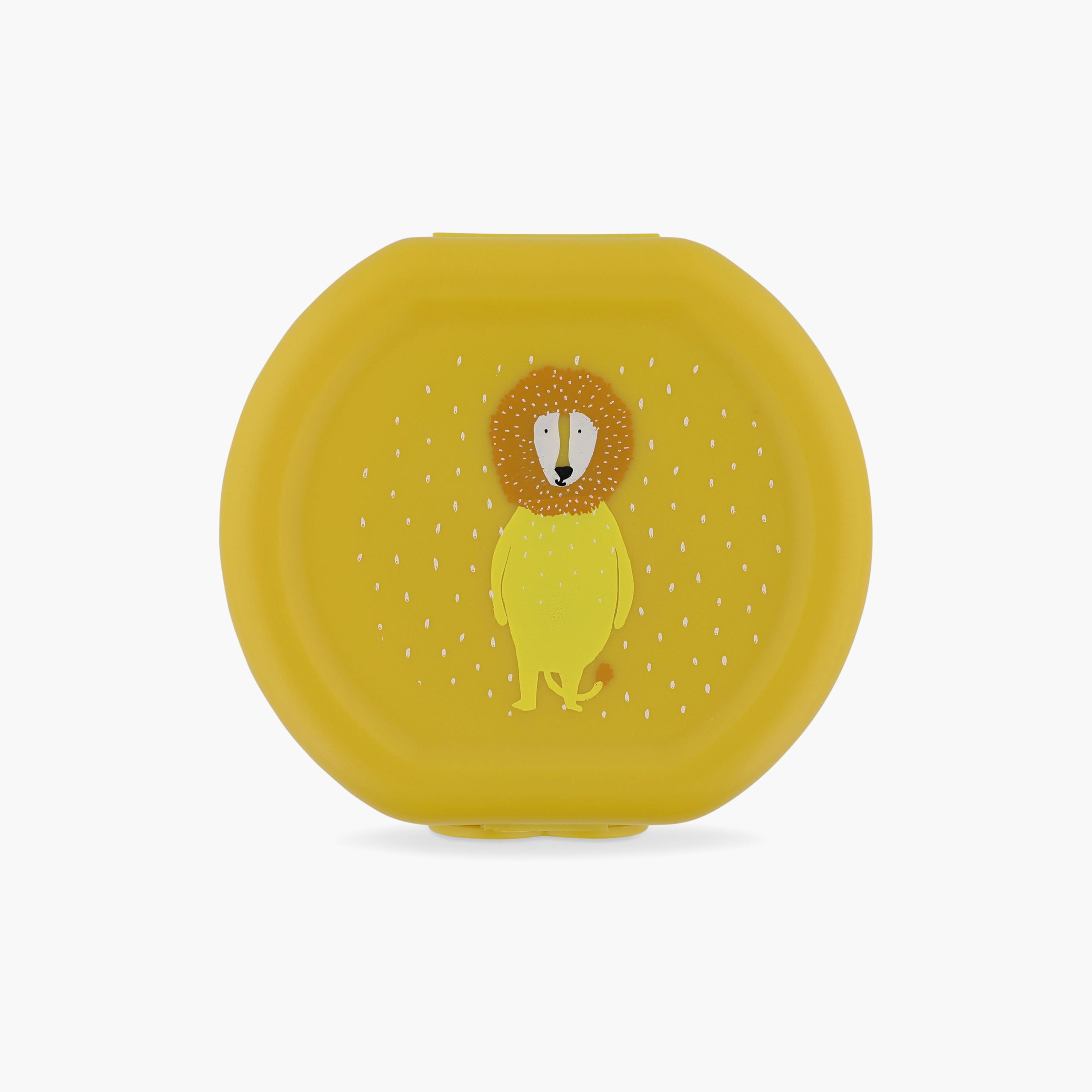 Trixie Mr. Lion Lunch Box & Snack Box Set for 3-5 Yrs with Clip-school-lunchessentials-lunchboxes-image-4