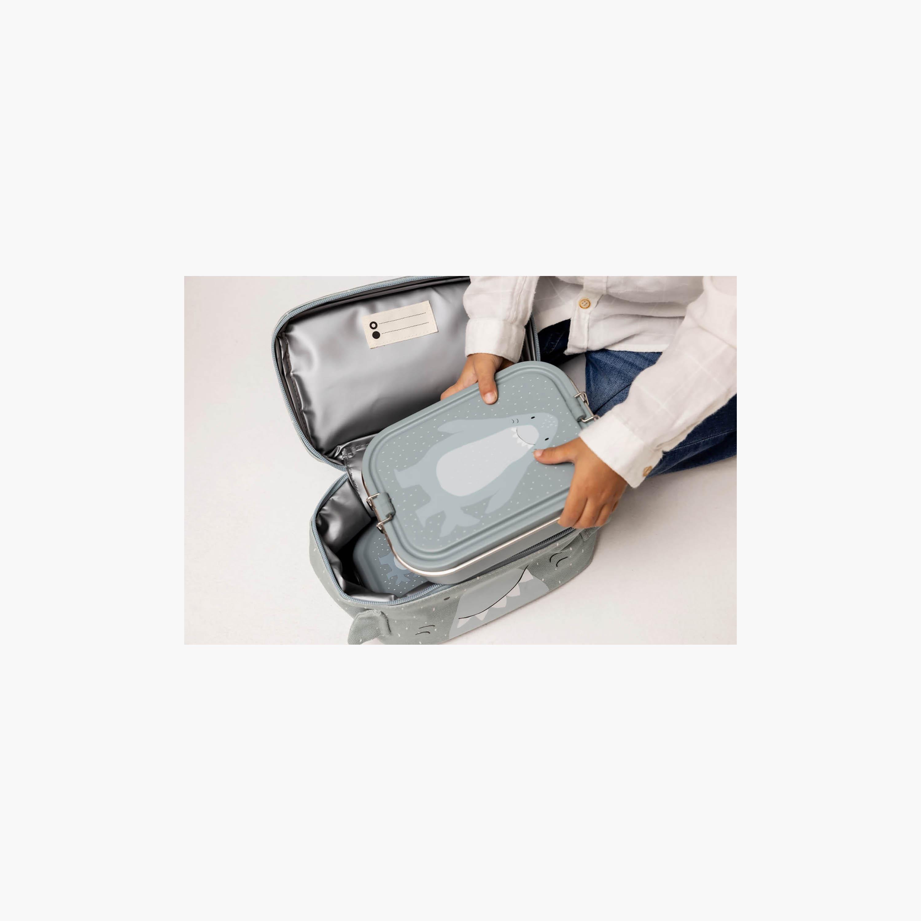 حقيبة غداء حرارية مستر شارك للأعمار من 2 إلى 5 سنوات مع سحاب كبير من تريكسي-school-lunchessentials-lunchbags-image-4