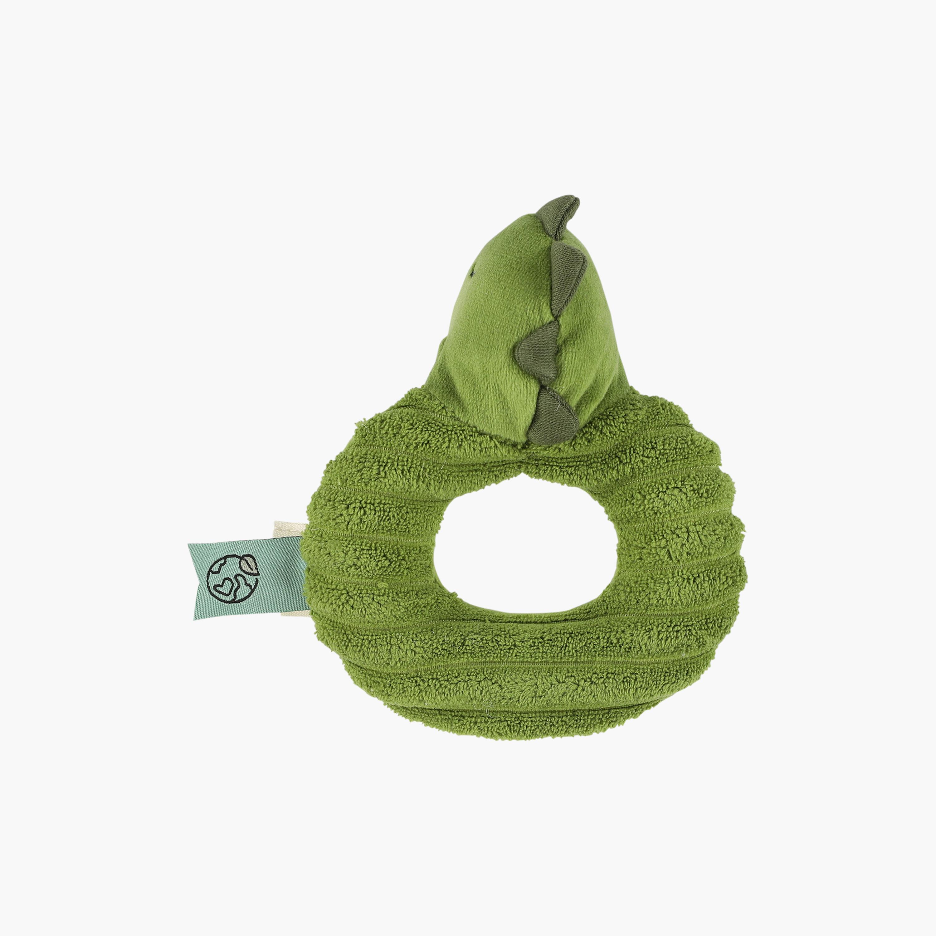 لعبة خشخيشة دائرية قطن عضوي برسومات مستر دينو من تريكسي-toys-babyandtoddlertoys-rattlesandteethers-image-2