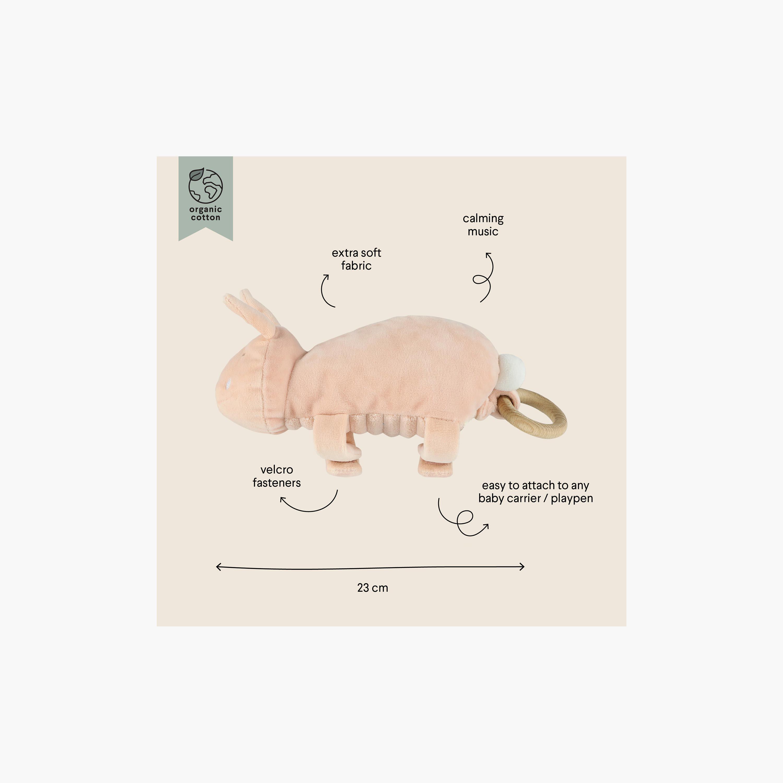 لعبة موسيقية قطن عضوي برسومات مسز رابيت من تريكسي-toys-babyandtoddlertoys-lightsandmusicaltoys-image-3