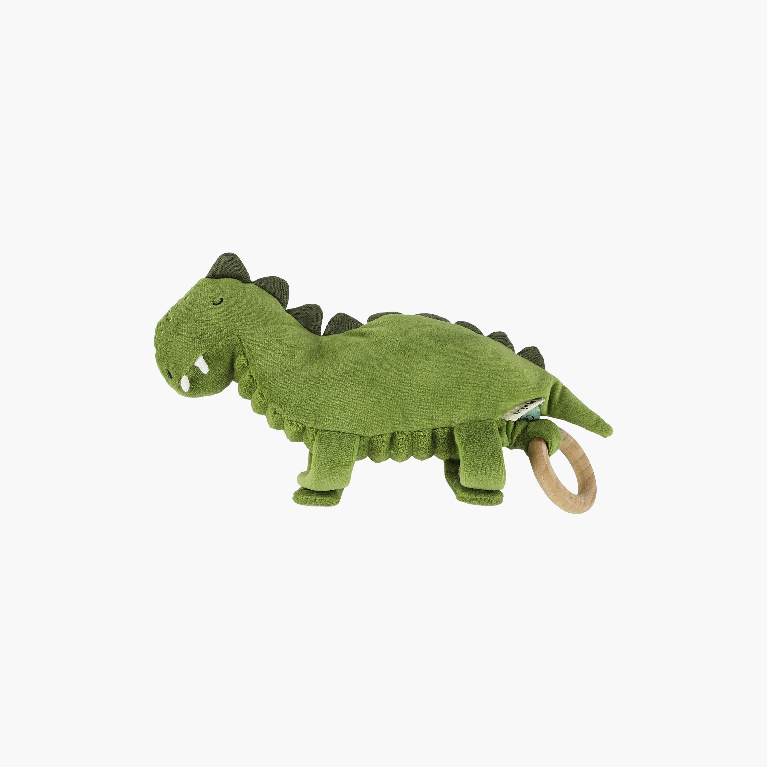 لعبة موسيقية قطن عضوي برسومات مستر دينو من تريكسي-toys-babyandtoddlertoys-lightsandmusicaltoys-image-1