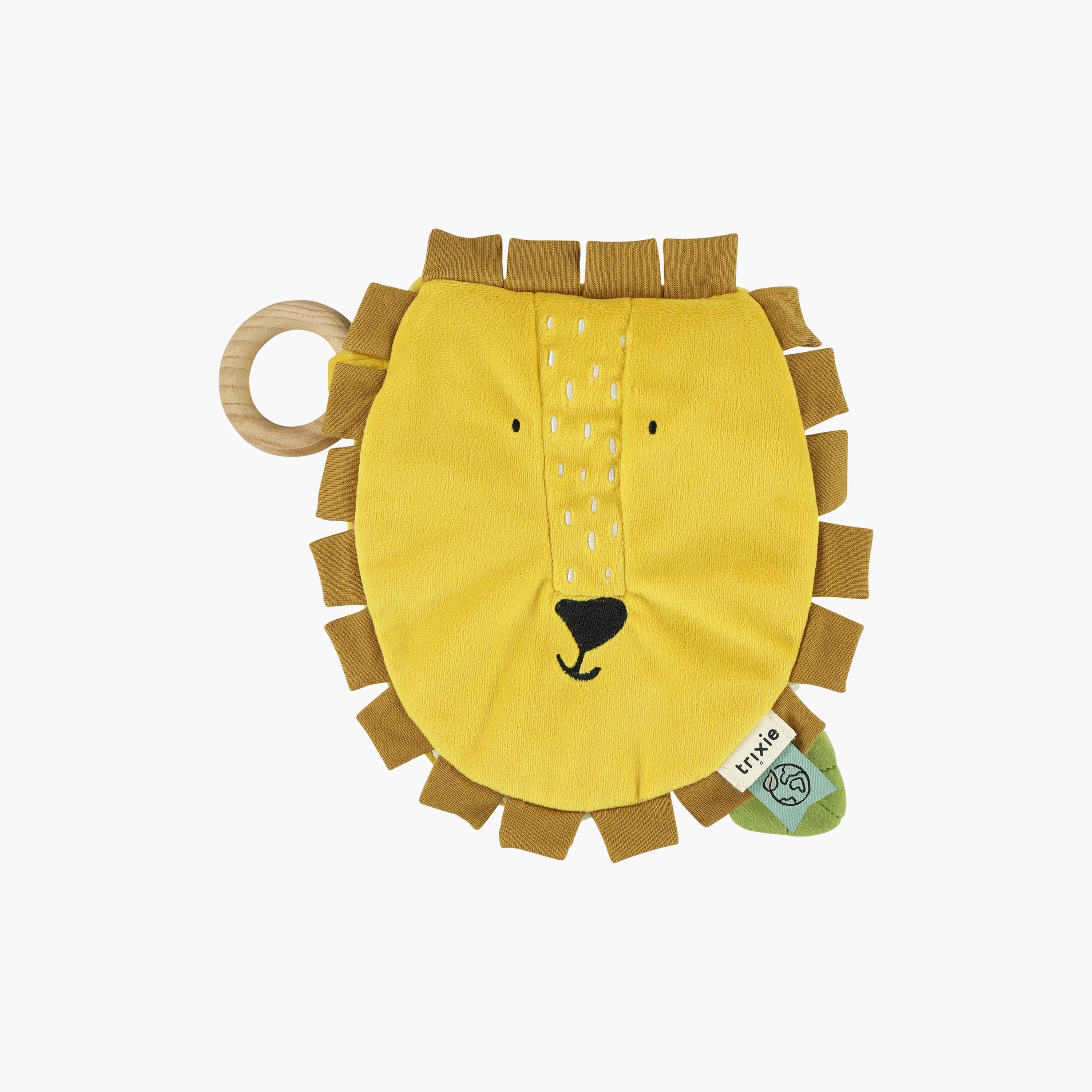 Trixie Mr. Lion Sensory Soft Book-toys-babyandtoddlertoys-learningtoys-image-1