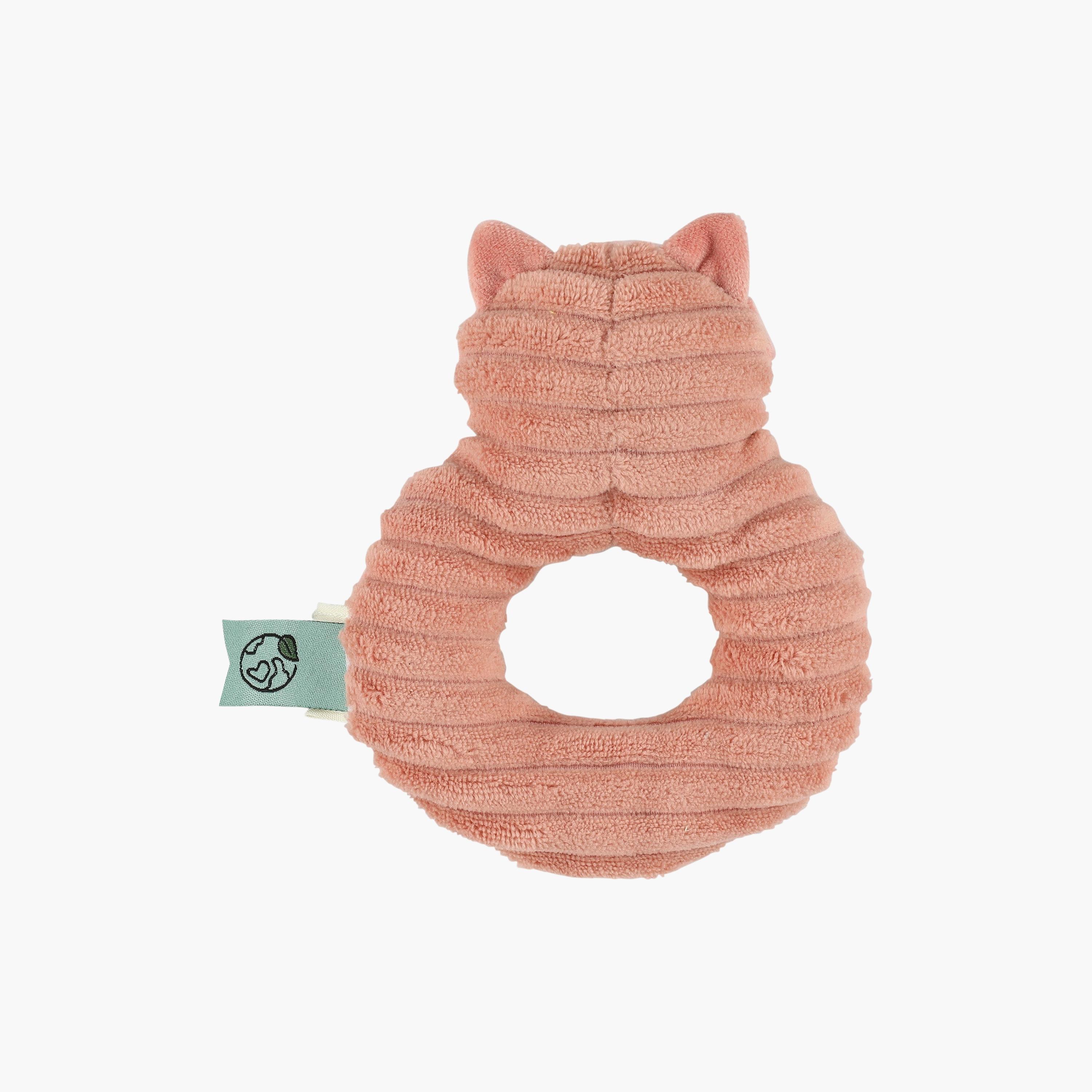 Trixie Mr. Cat Organic Cotton Ring Rattle Toy-toys-babyandtoddlertoys-rattlesandteethers-image-2