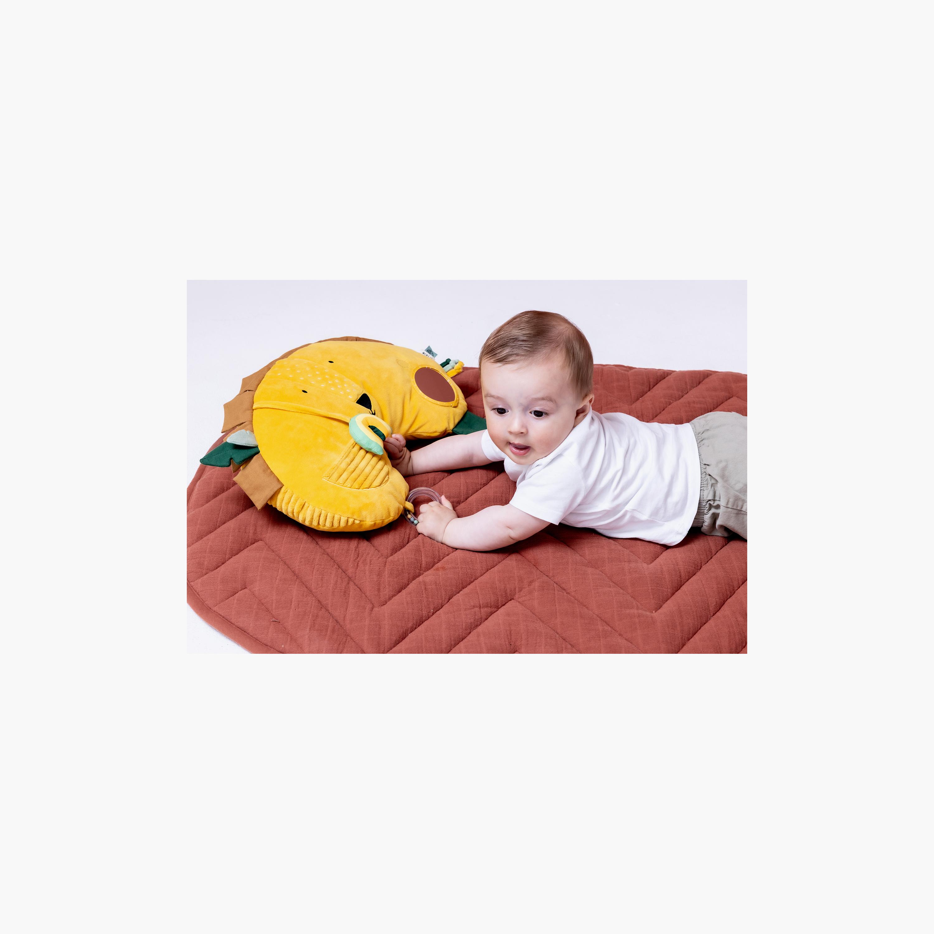 وسادة دعم لوقت الاستلقاء على البطن برسومات مستر لاين للأعمار من 3 أشهر فما فوق من تريكسي-baby-nursery-babybedding-image-4