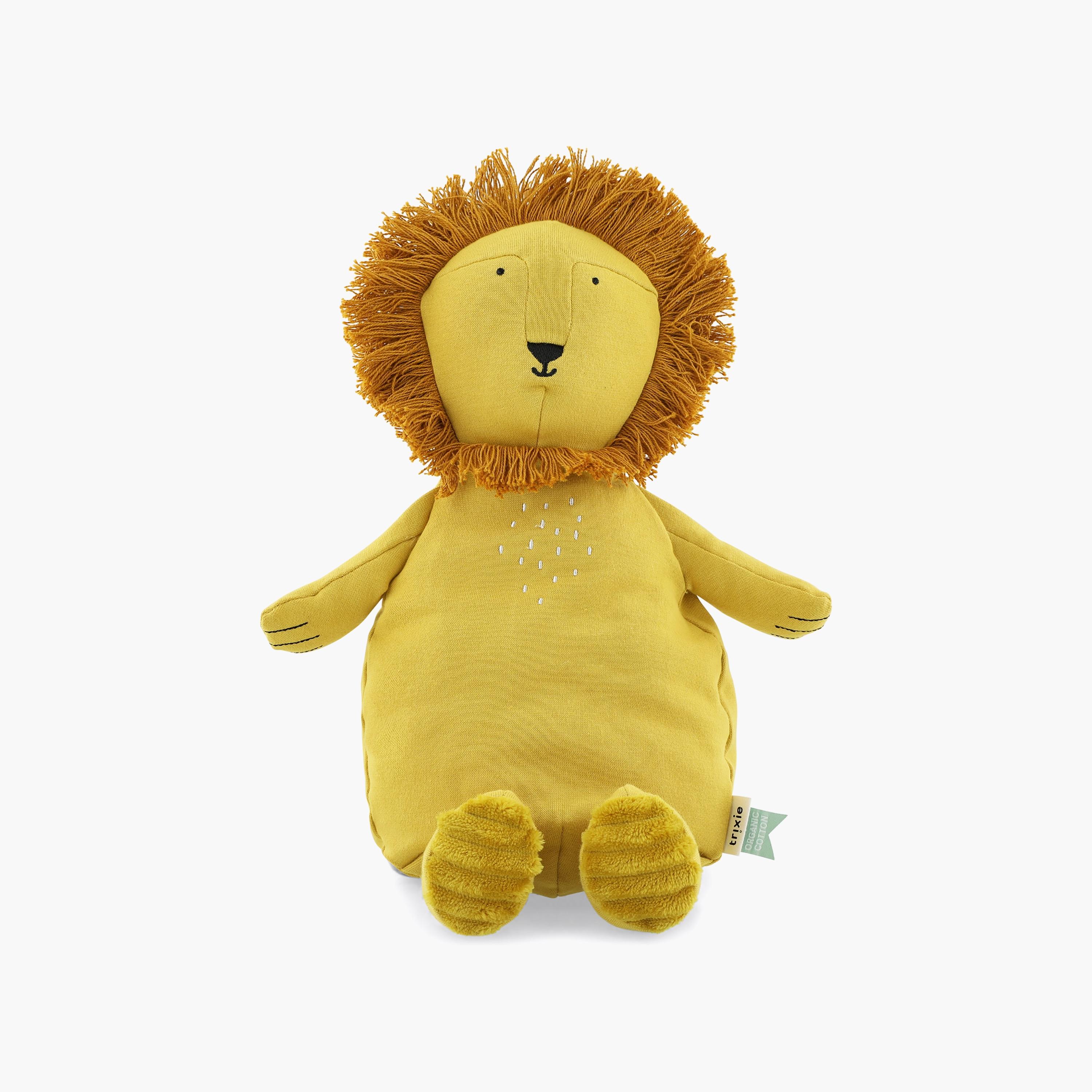 لعبة محشوة ناعمة برسومات مستر لاين من تريكسي - 38 سم-toys-plushsofttoys-image-1