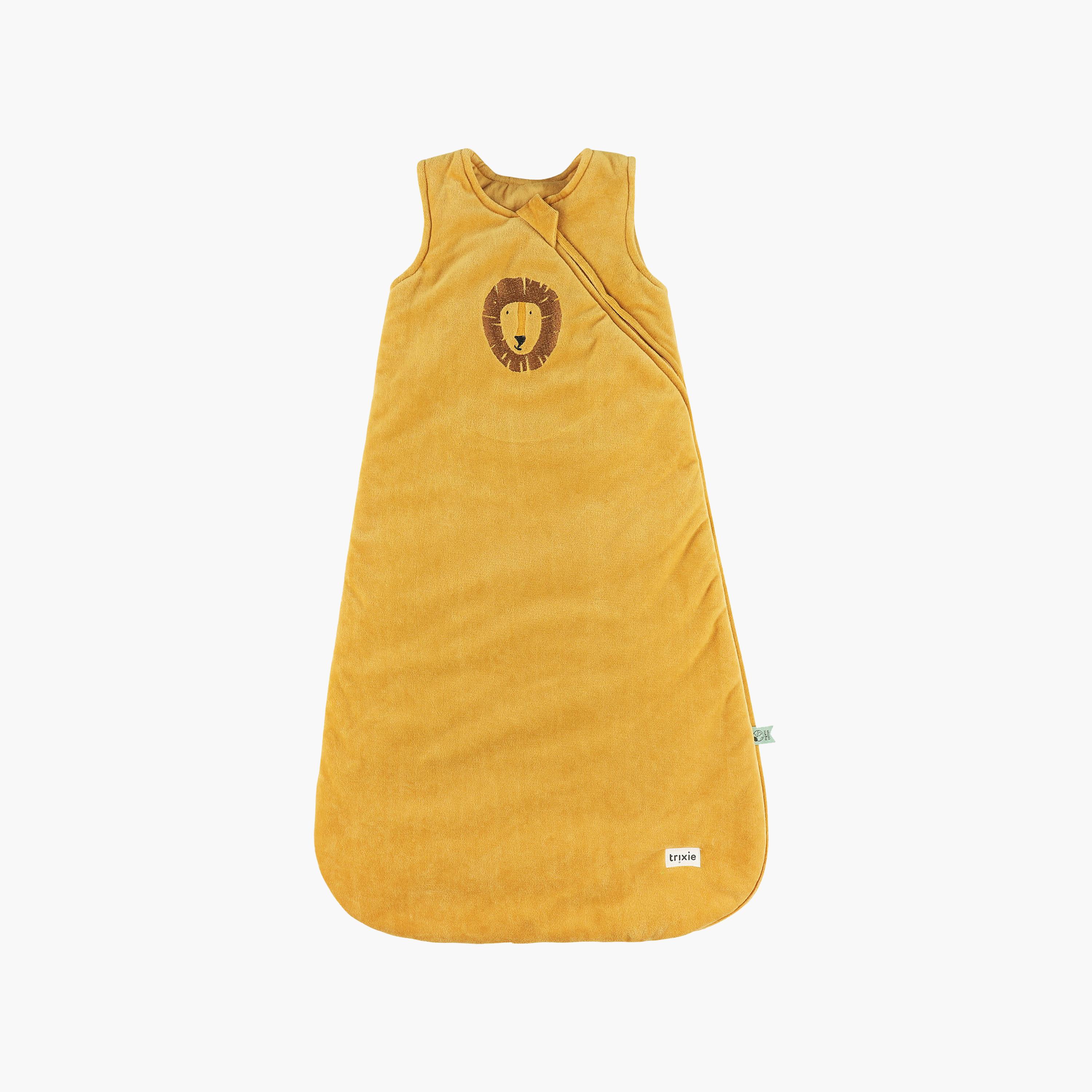 Trixie Mr. Lion Organic Cotton Sleeping Bag - Mild Season - 90 cm-baby-nursery-blanketsandswaddles-swaddlesandsleepingbags-image-1