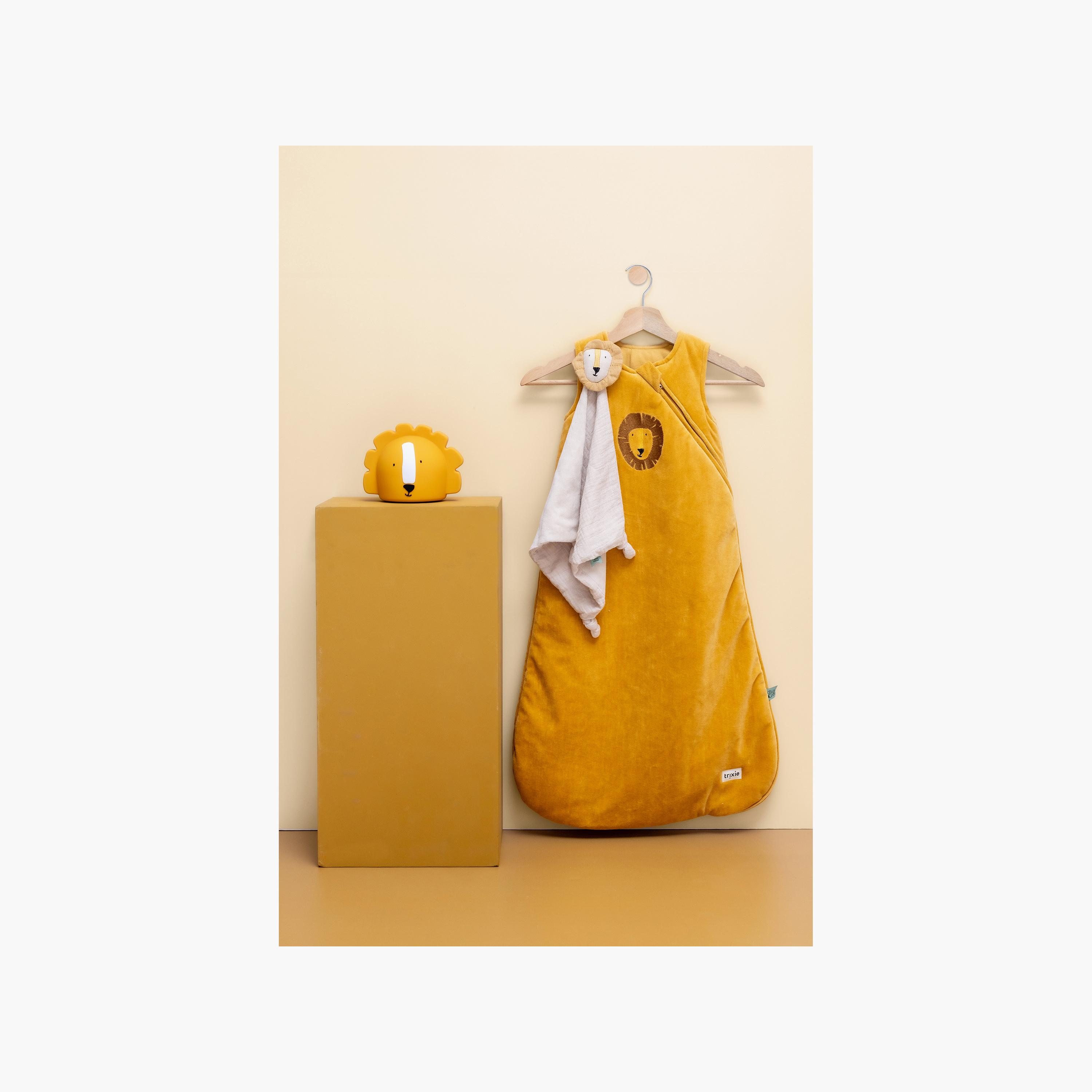 Trixie Mr. Lion Organic Cotton Sleeping Bag - Mild Season - 90 cm-baby-nursery-blanketsandswaddles-swaddlesandsleepingbags-image-5