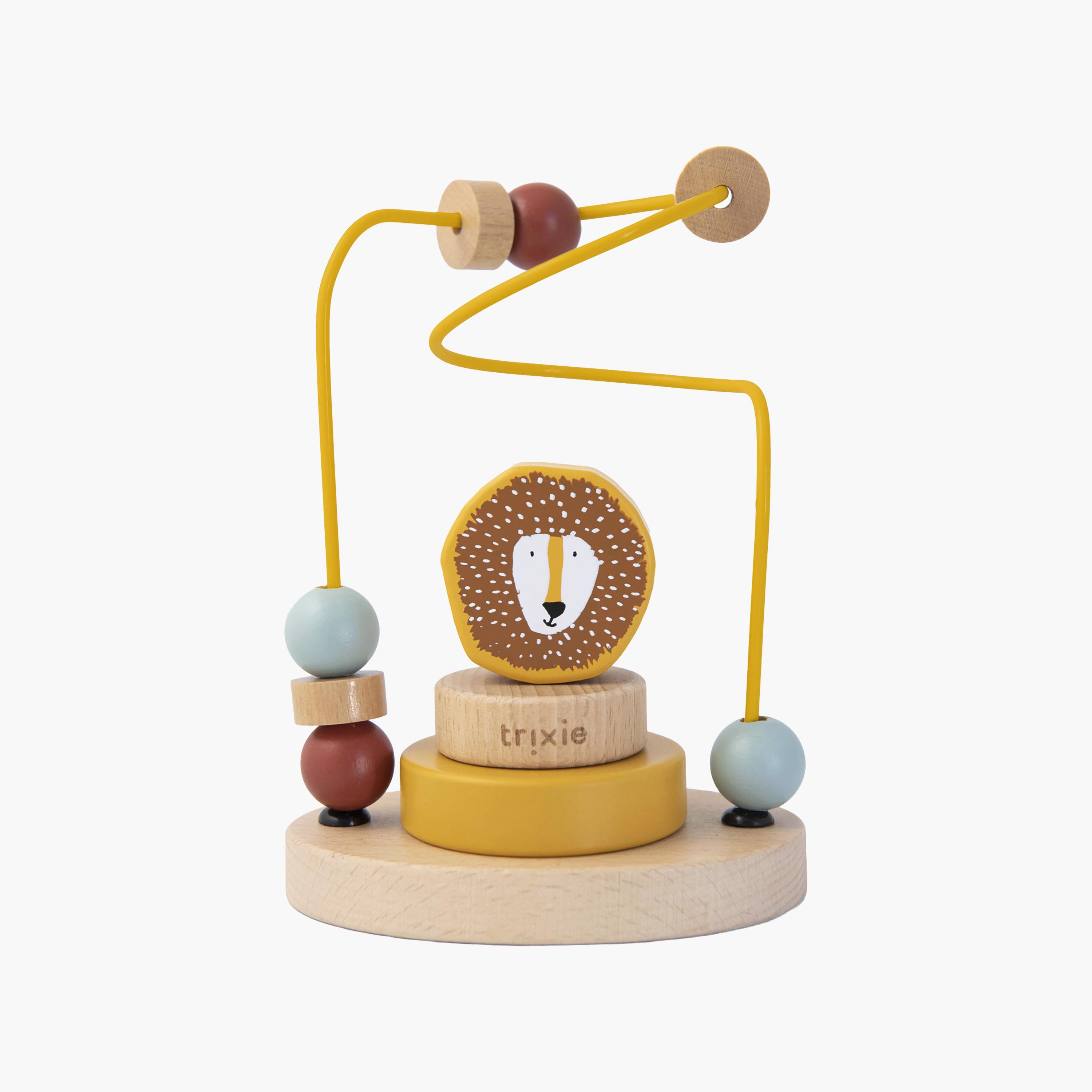 Trixie Mr. Lion Wooden Beads Maze Set-toys-babyandtoddlertoys-learningtoys-image-1