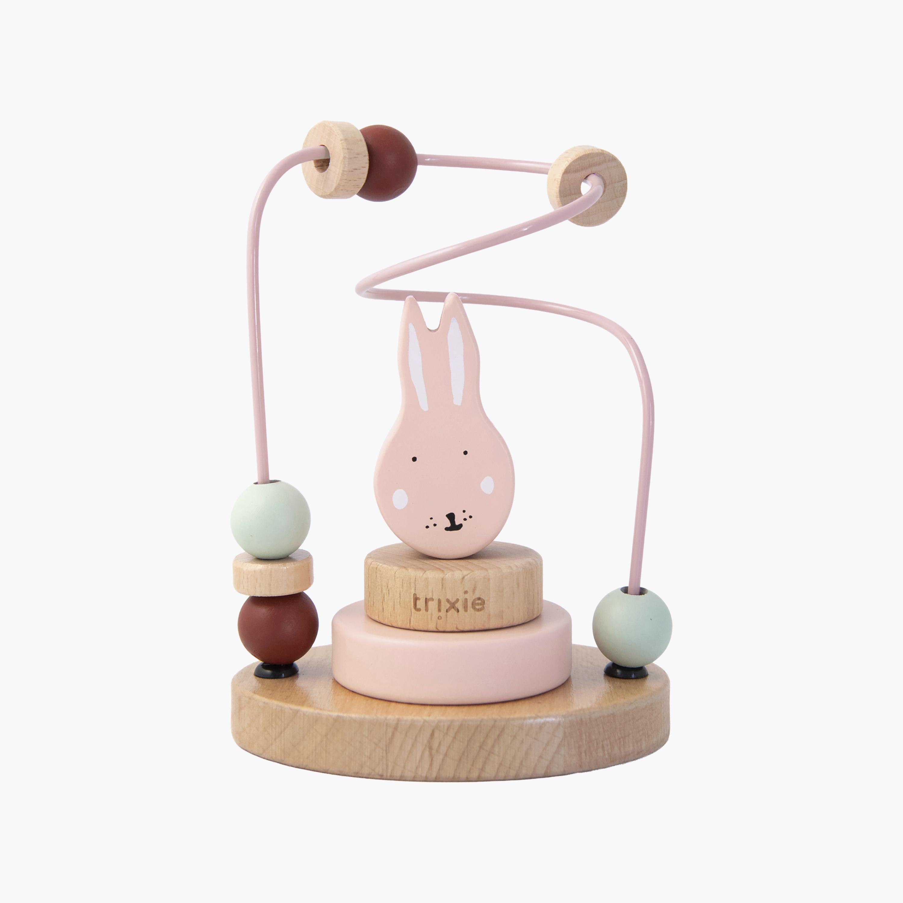 Trixie Mrs. Rabbit Wooden Beads Maze Set-toys-babyandtoddlertoys-learningtoys-image-1