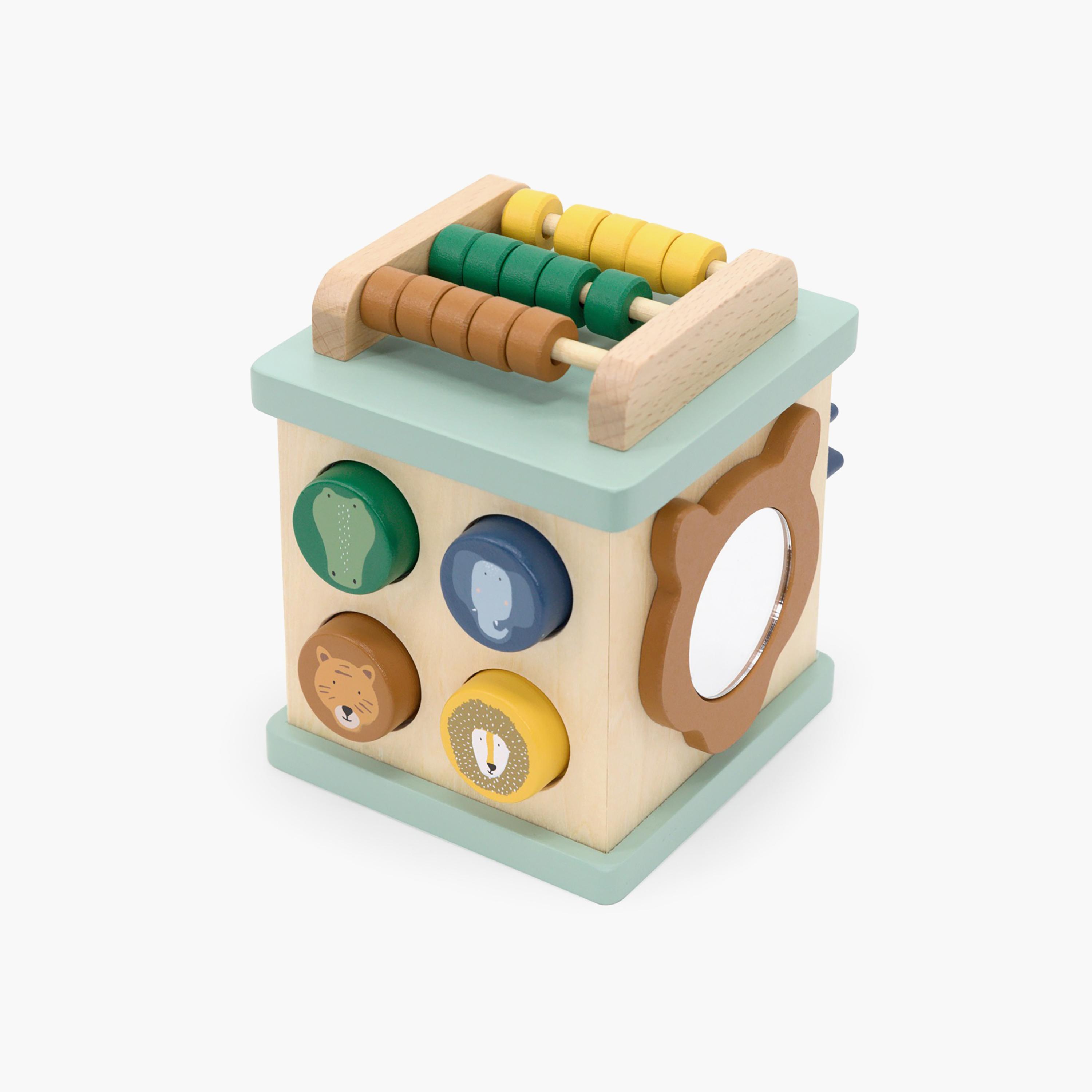 Trixie Wooden Activity Cube-toys-babyandtoddlertoys-learningtoys-image-1