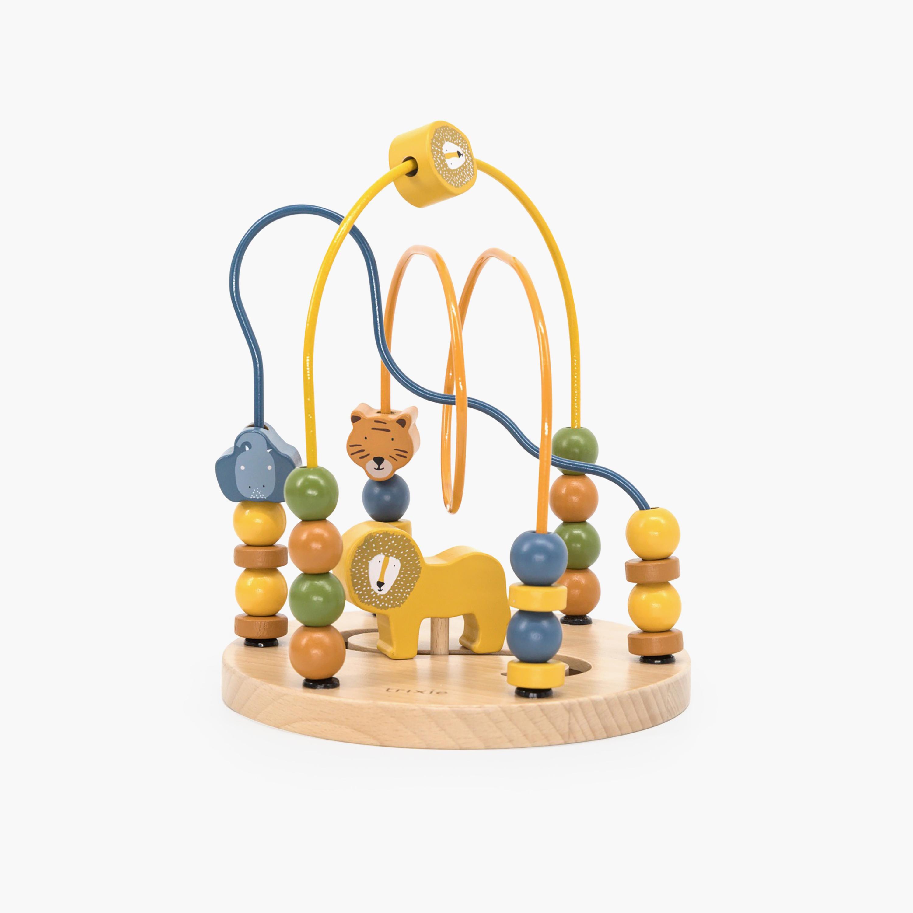 Trixie Wooden Animal Beads Maze Set-toys-babyandtoddlertoys-learningtoys-image-1