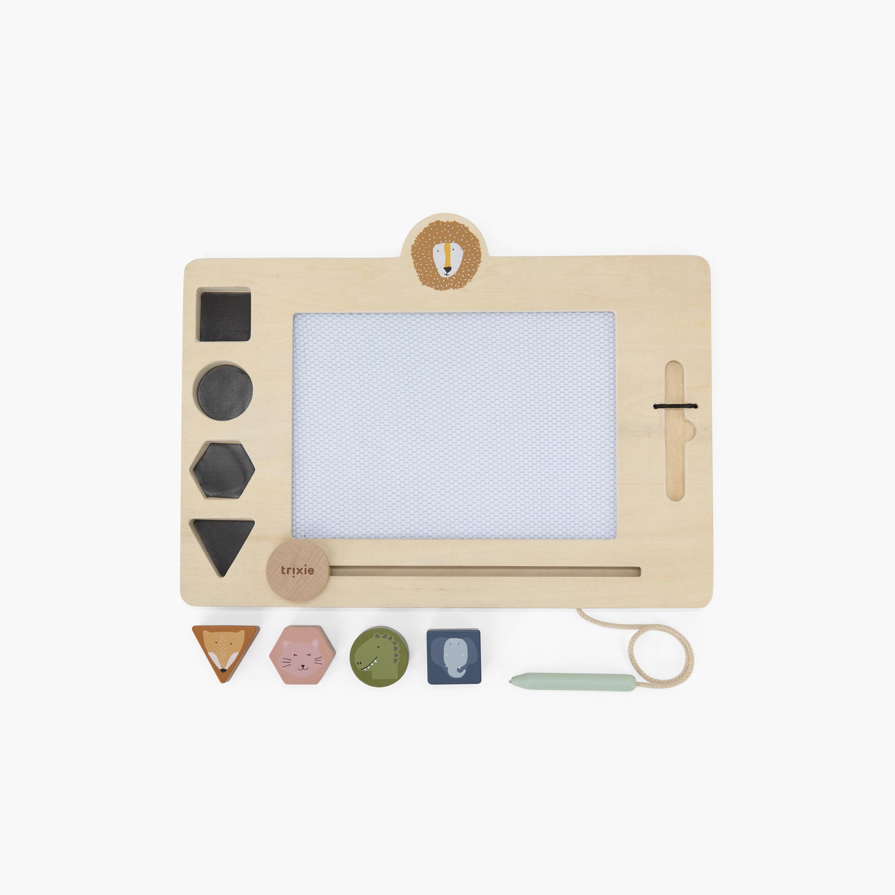 لوح رسم خشبي مع قلم متصل من تريكسي-school-artsandcrafts-image-1