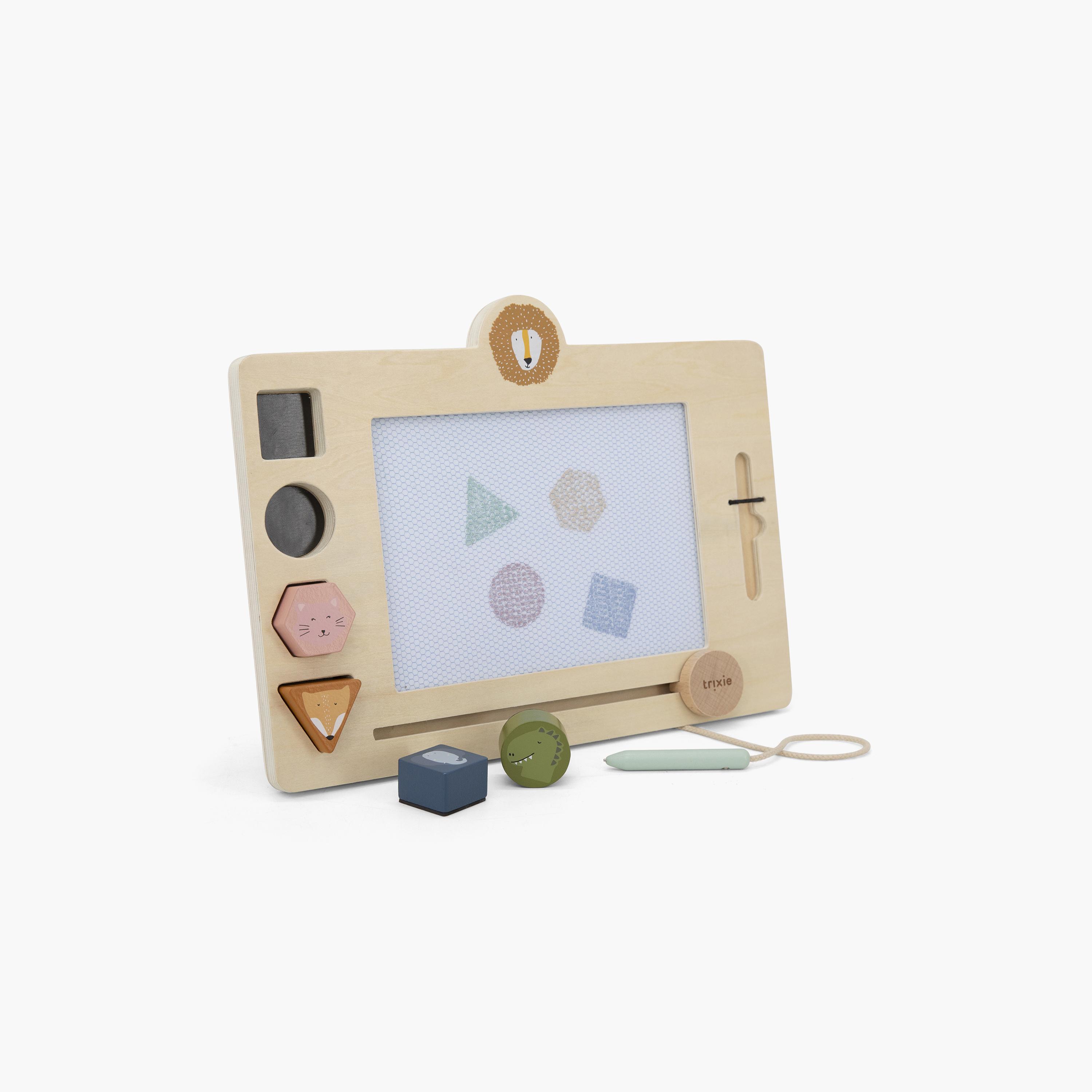 لوح رسم خشبي مع قلم متصل من تريكسي-school-artsandcrafts-image-3