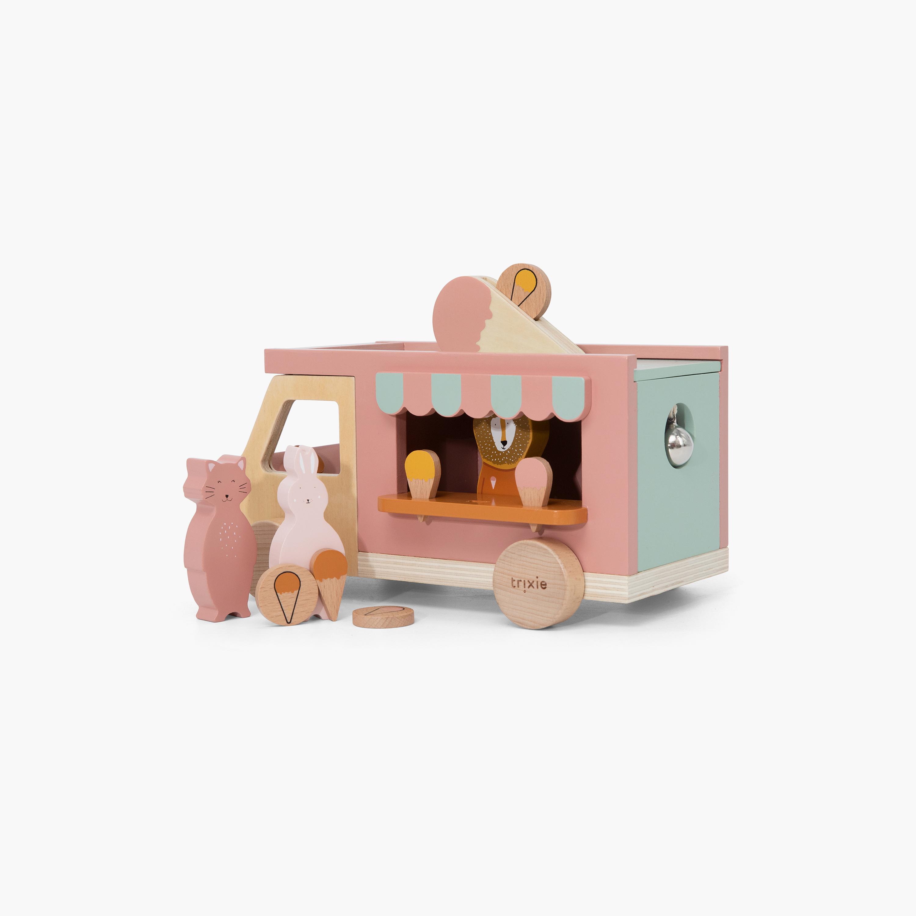 مجموعة ألعاب شاحنة الآيس كريم الخشبية من تريكسي-toys-babyandtoddlertoys-learningtoys-image-3