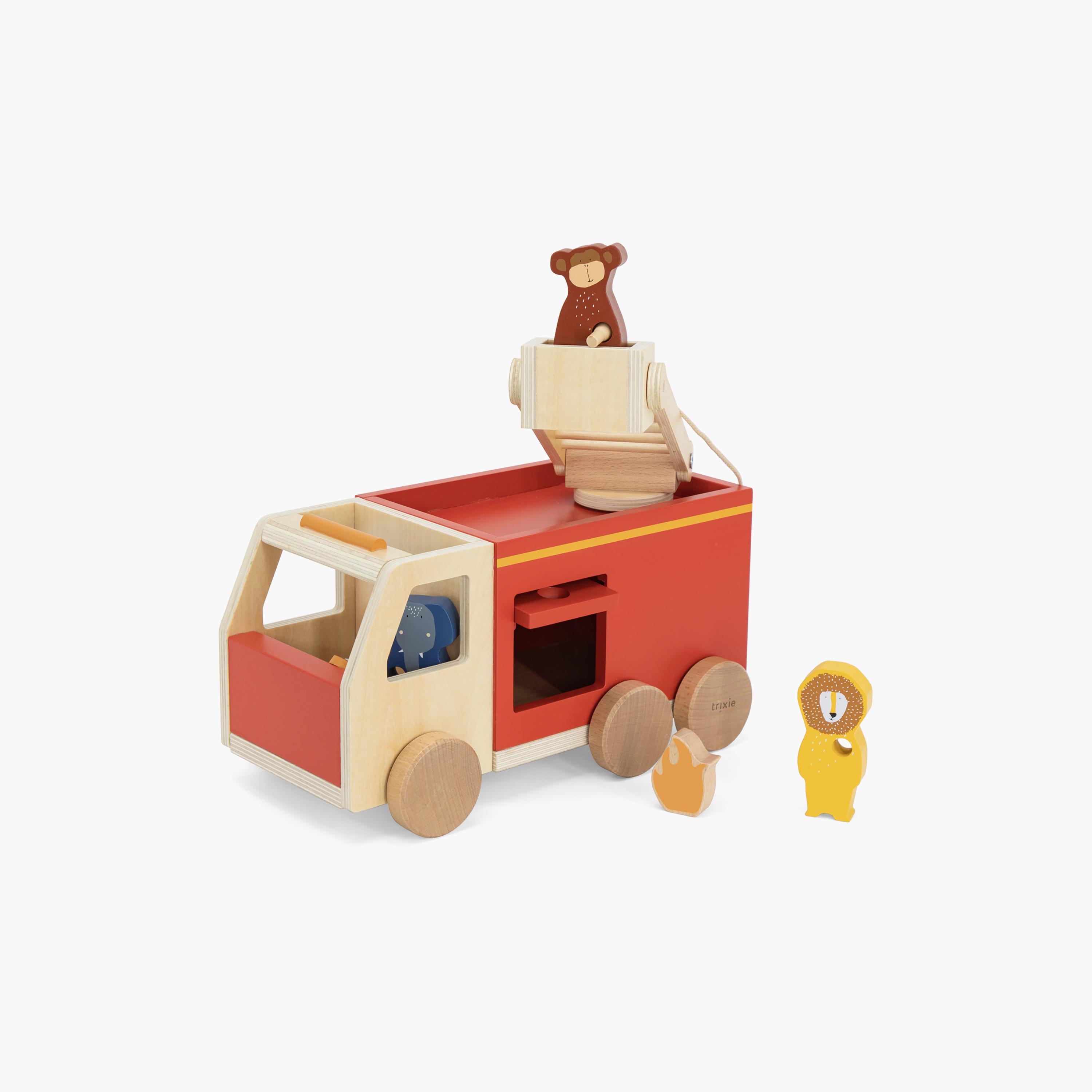 Trixie Wooden Fire Truck Set-toys-babyandtoddlertoys-learningtoys-image-4