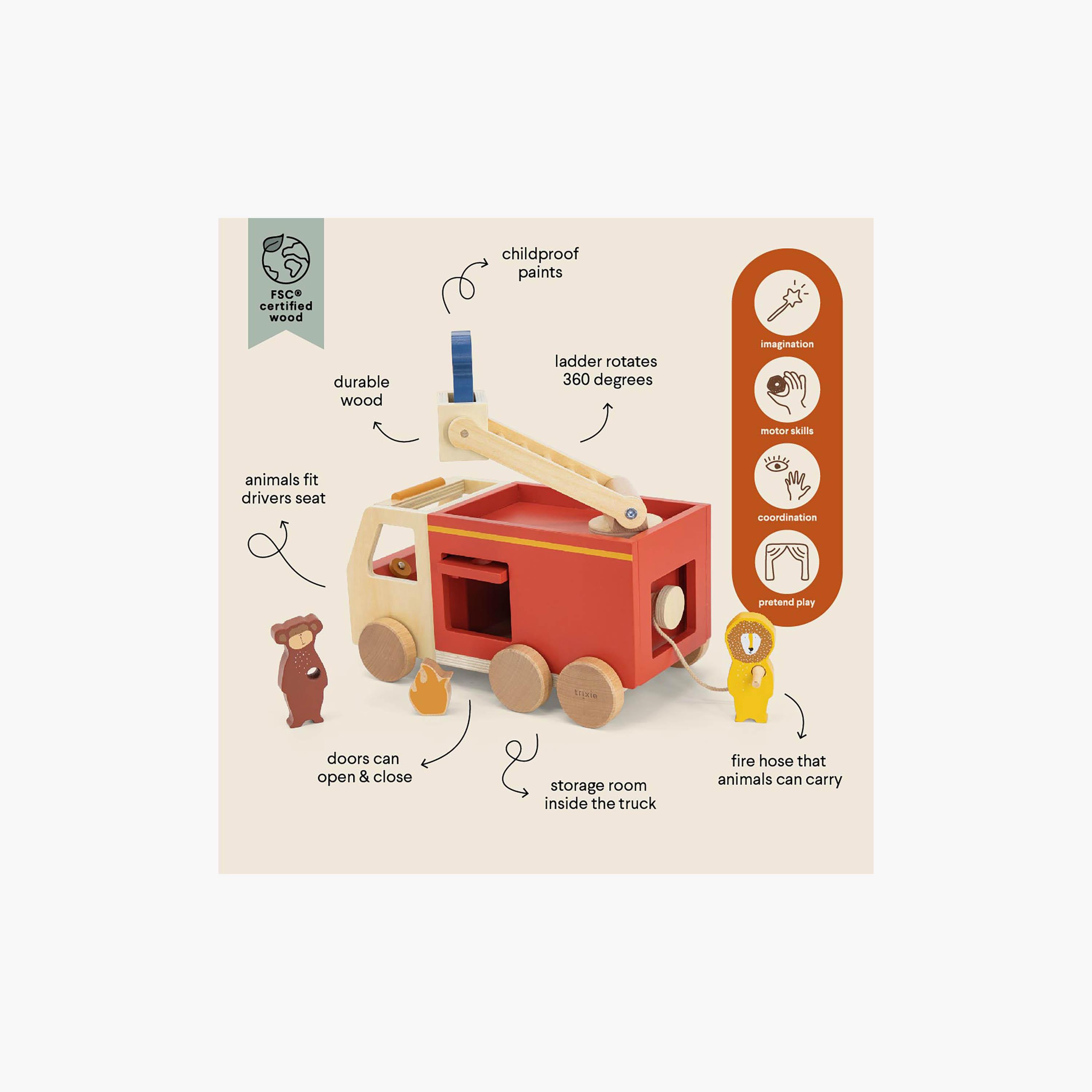 Trixie Wooden Fire Truck Set-toys-babyandtoddlertoys-learningtoys-image-5