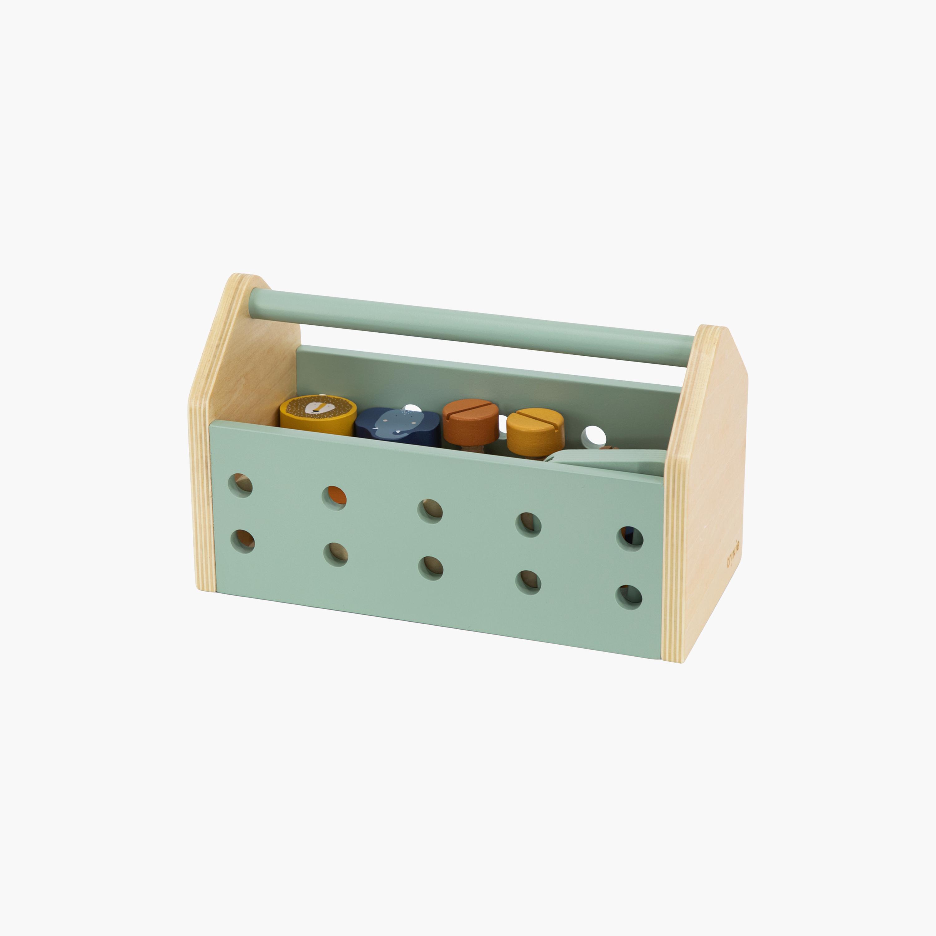 مجموعة صندوق أدوات خشبية لعبة من تريكسي-toys-roleplay-toolsandconstructionsets-image-3