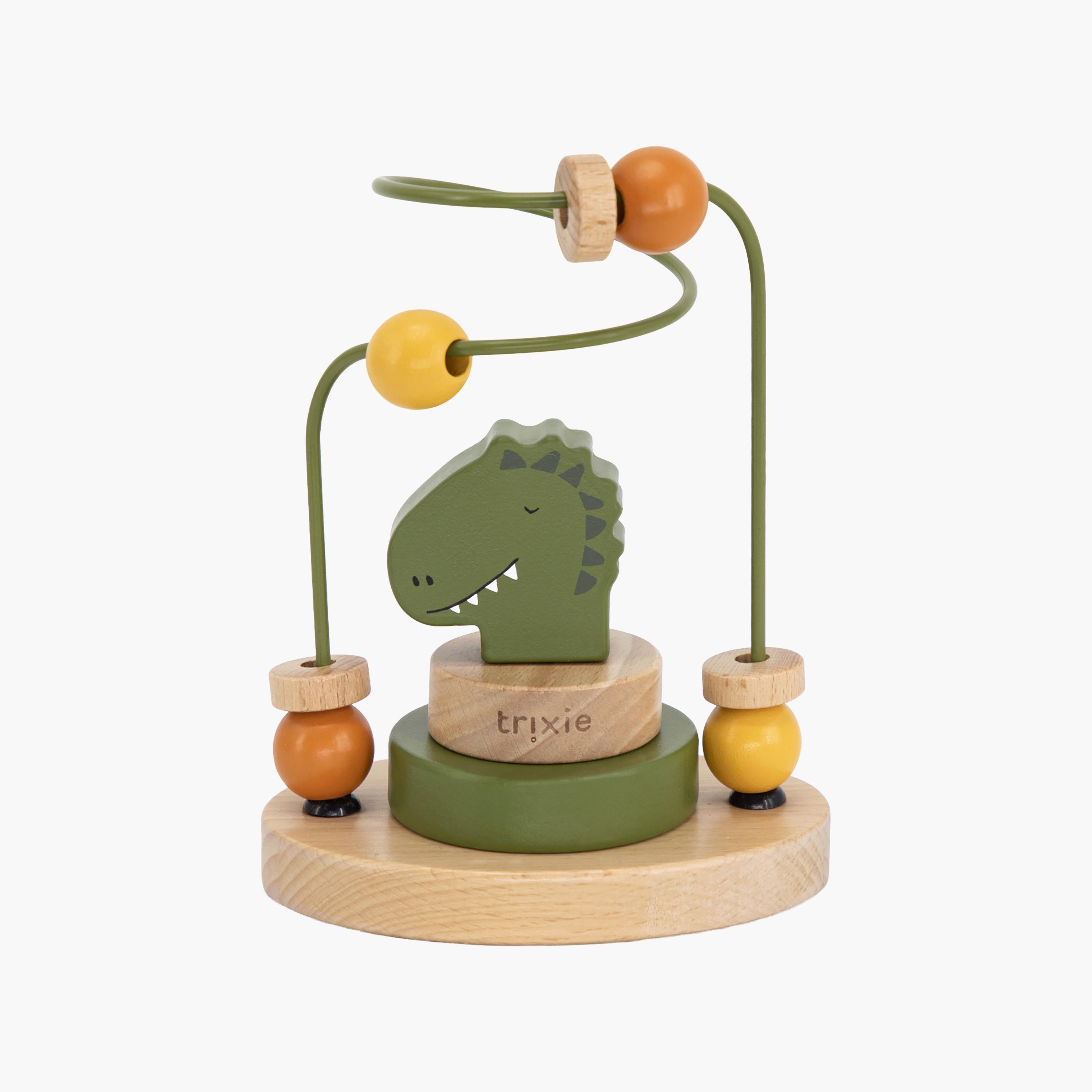 Trixie Mr. Dino Wooden Beads Maze Set-toys-babyandtoddlertoys-learningtoys-image-1