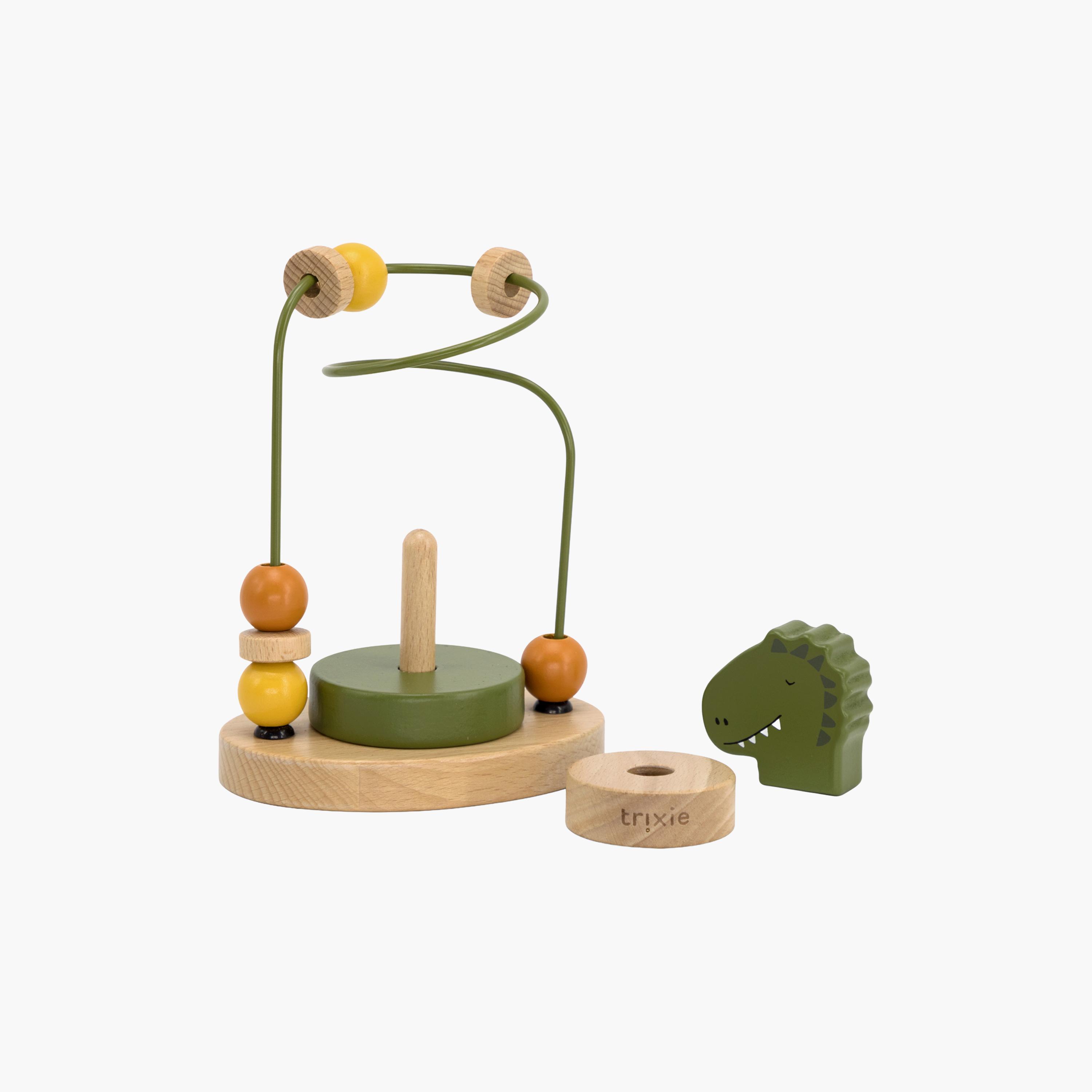 Trixie Mr. Dino Wooden Beads Maze Set-toys-babyandtoddlertoys-learningtoys-image-3
