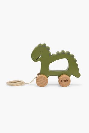 Trixie Mr. Dino Wooden Pull Along Toy-toys-image-1